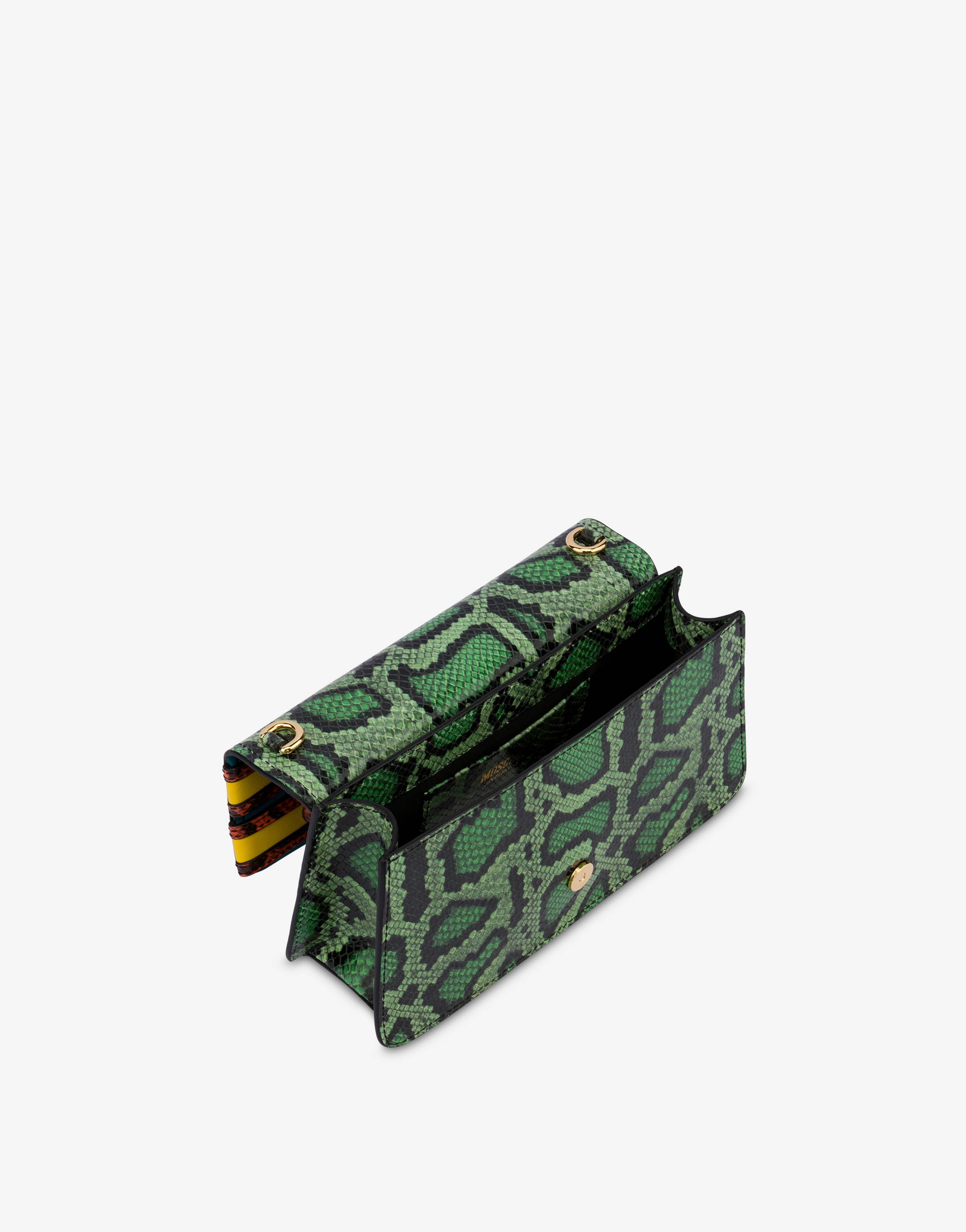 PATCHWORK CALFSKIN CLUTCH - 3