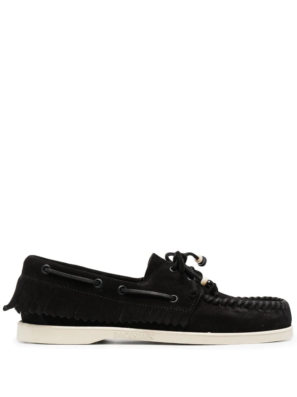 fringed Dockside loafers - 1