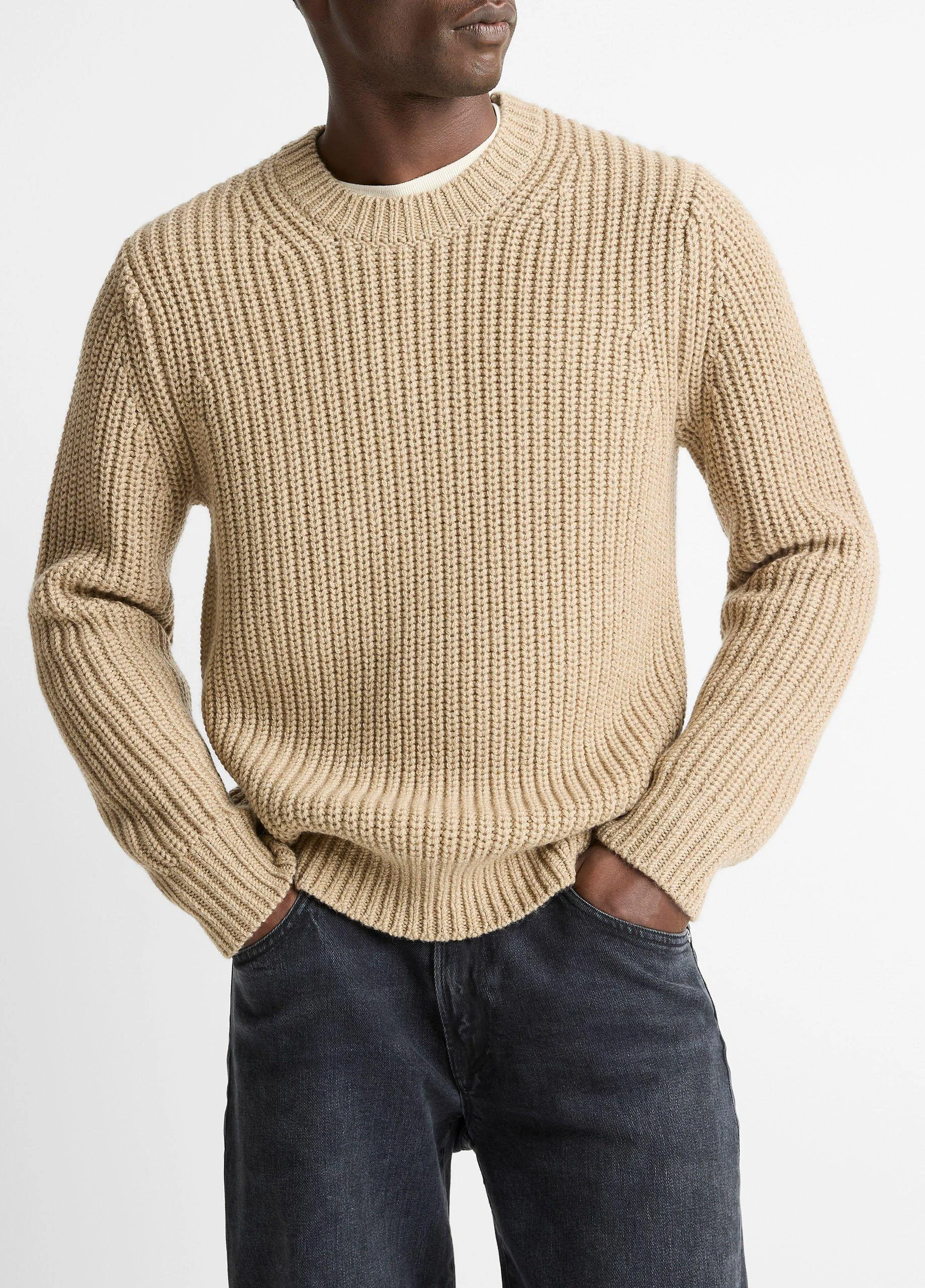 Utility Shaker Merino Wool Sweater - 1
