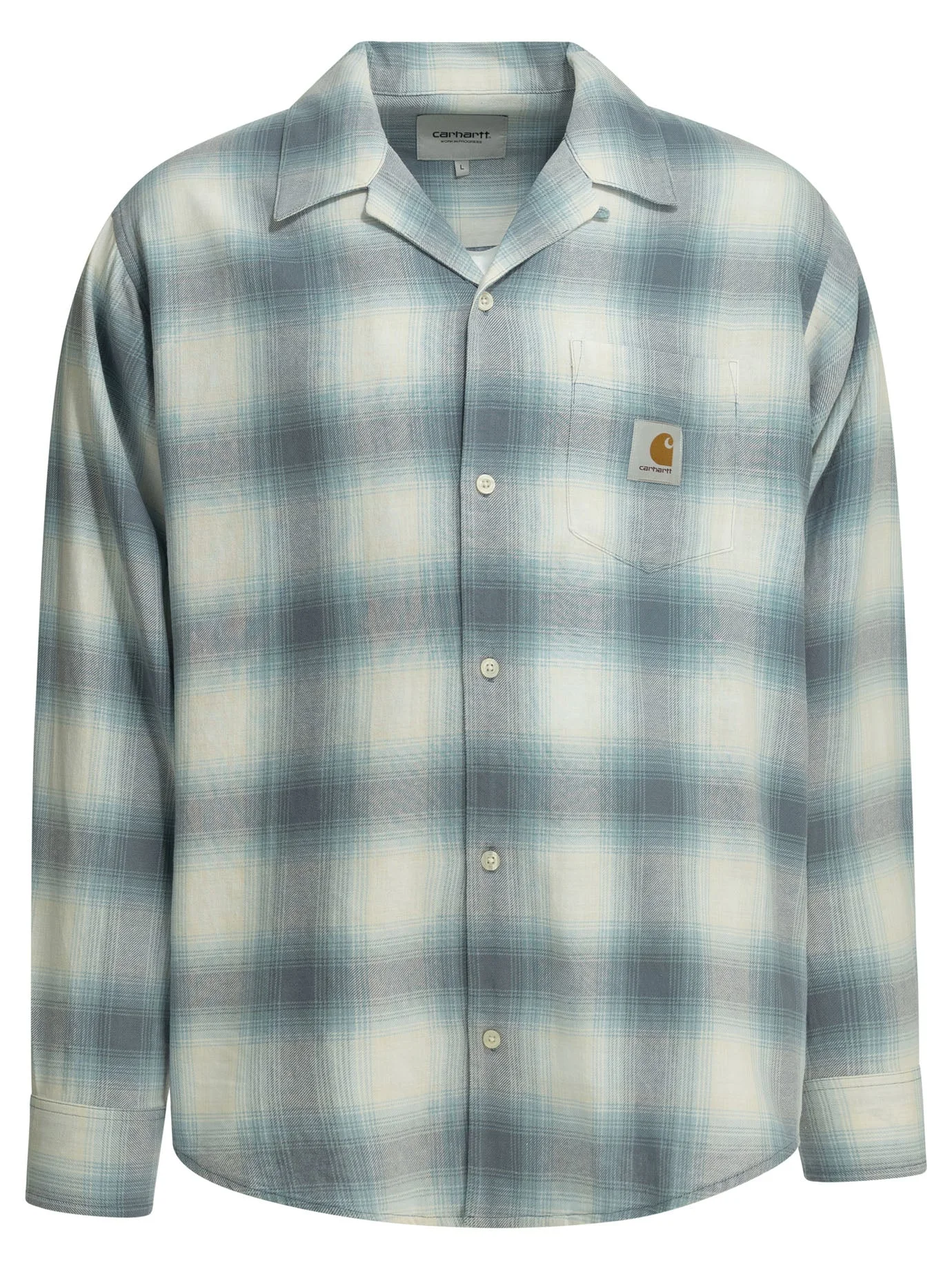 Carhartt WIP Tyers Casual Shirt Light Blue - 1