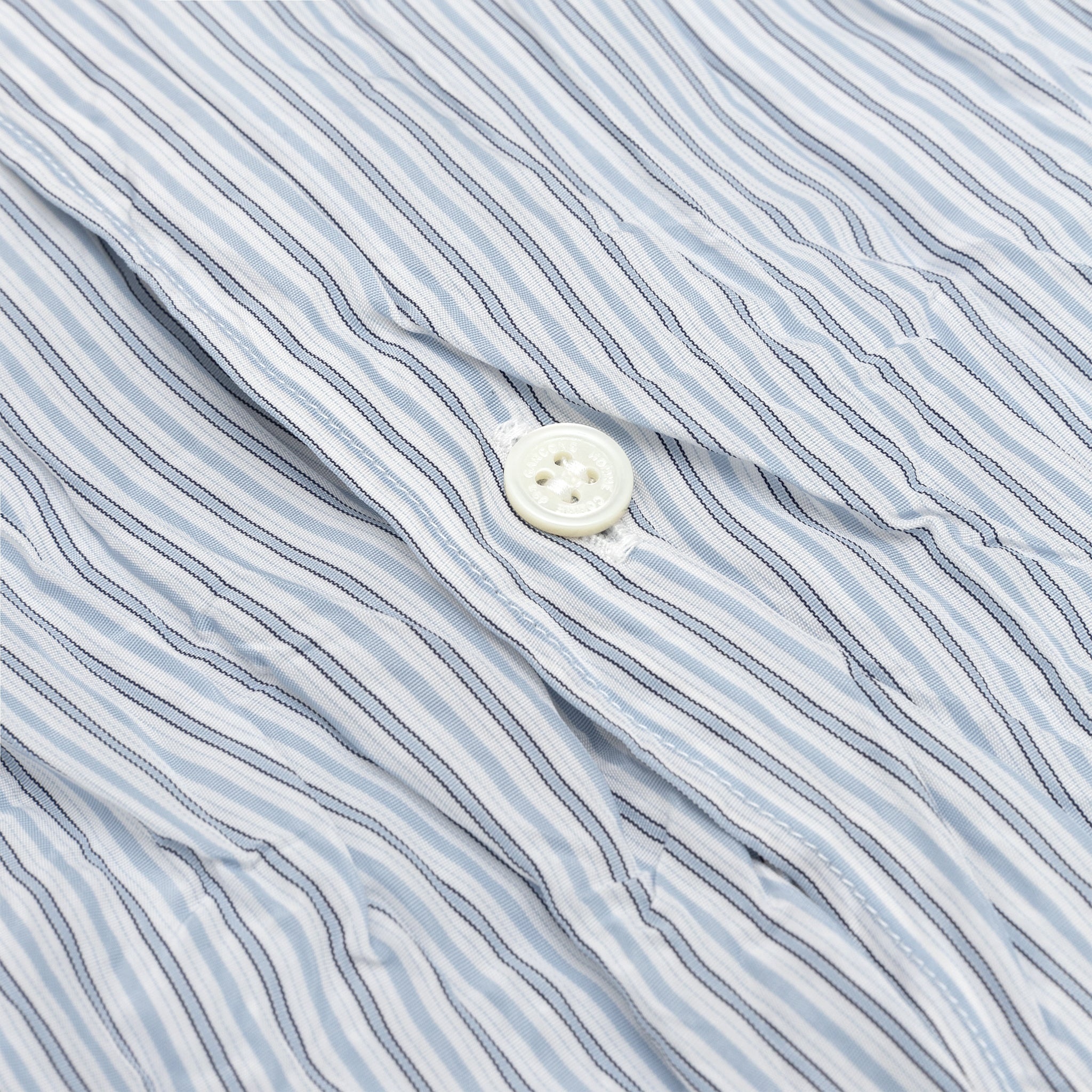 PALE BLUE STRIPED S/S SHIRT - 3