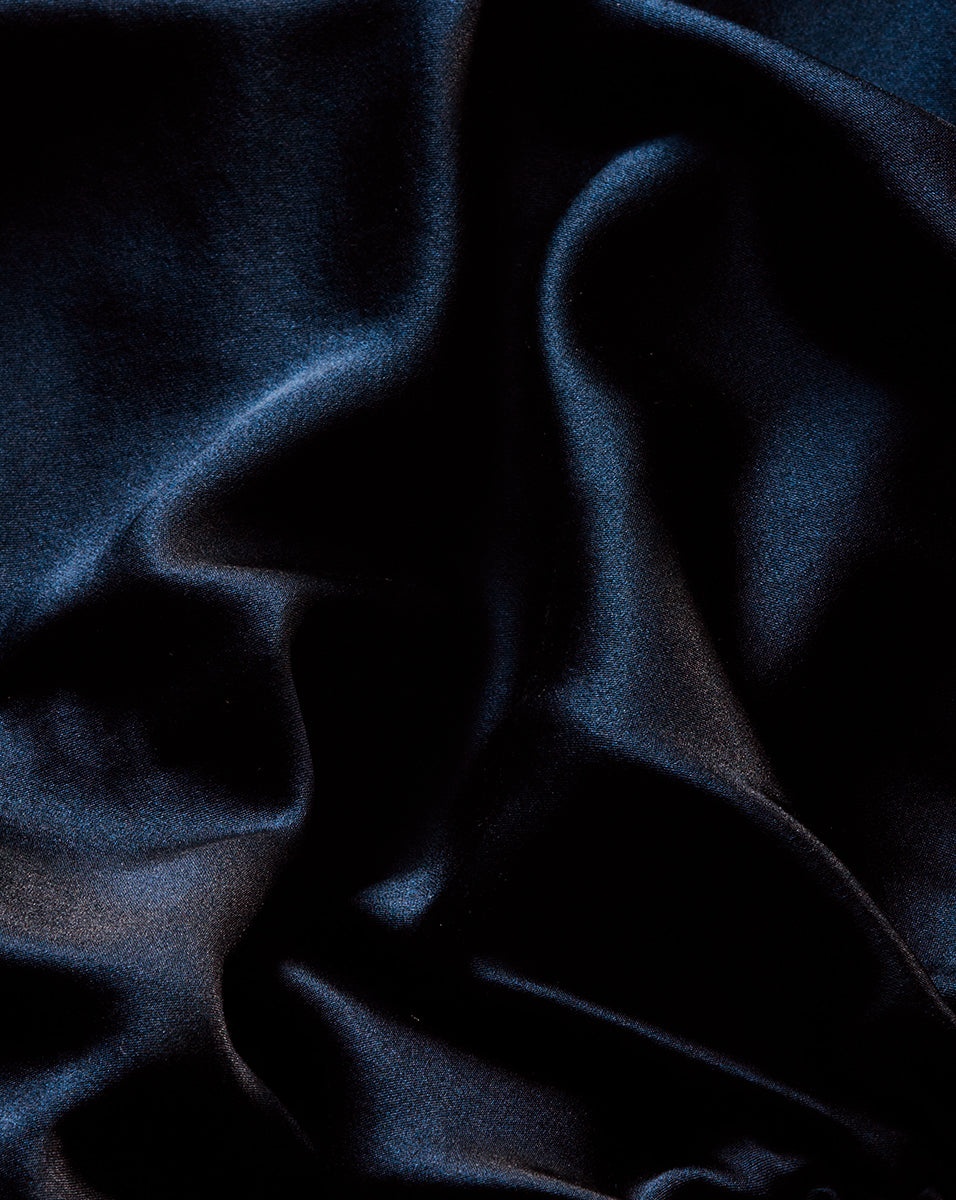 KADIE STRETCH-SILK CHARMEUSE DRESS - 4