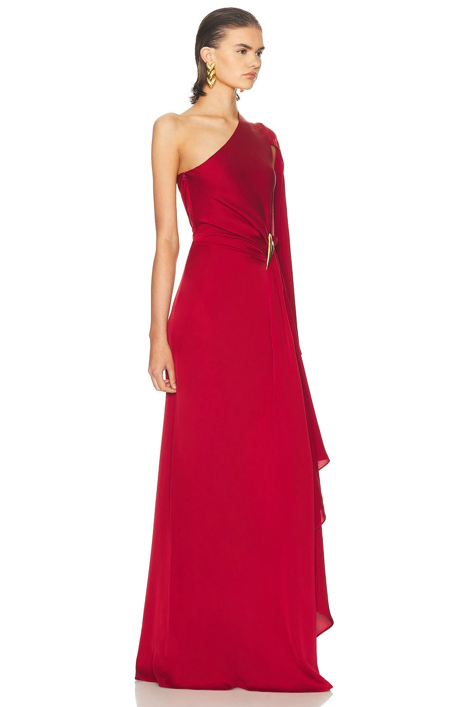 One Shoulder Evening Dress - 2