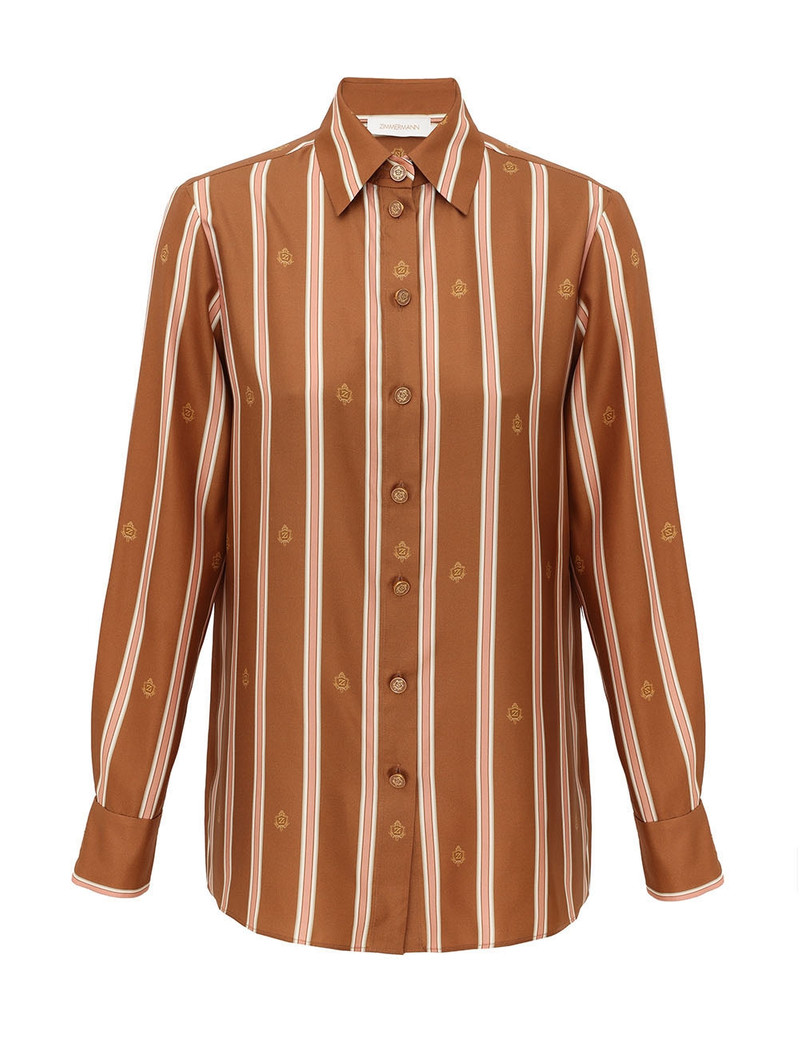 EMBLEM RELAXED SHIRT 1
