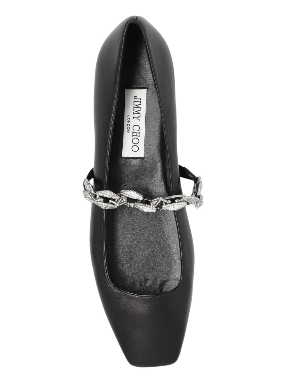 Diamond Tilda leather ballerina shoes - 6