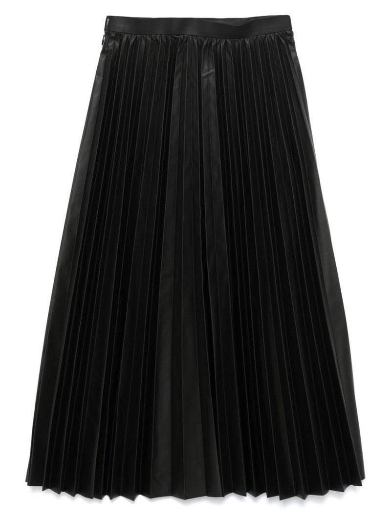 Junya Watanabe pleated midi skirt outlook