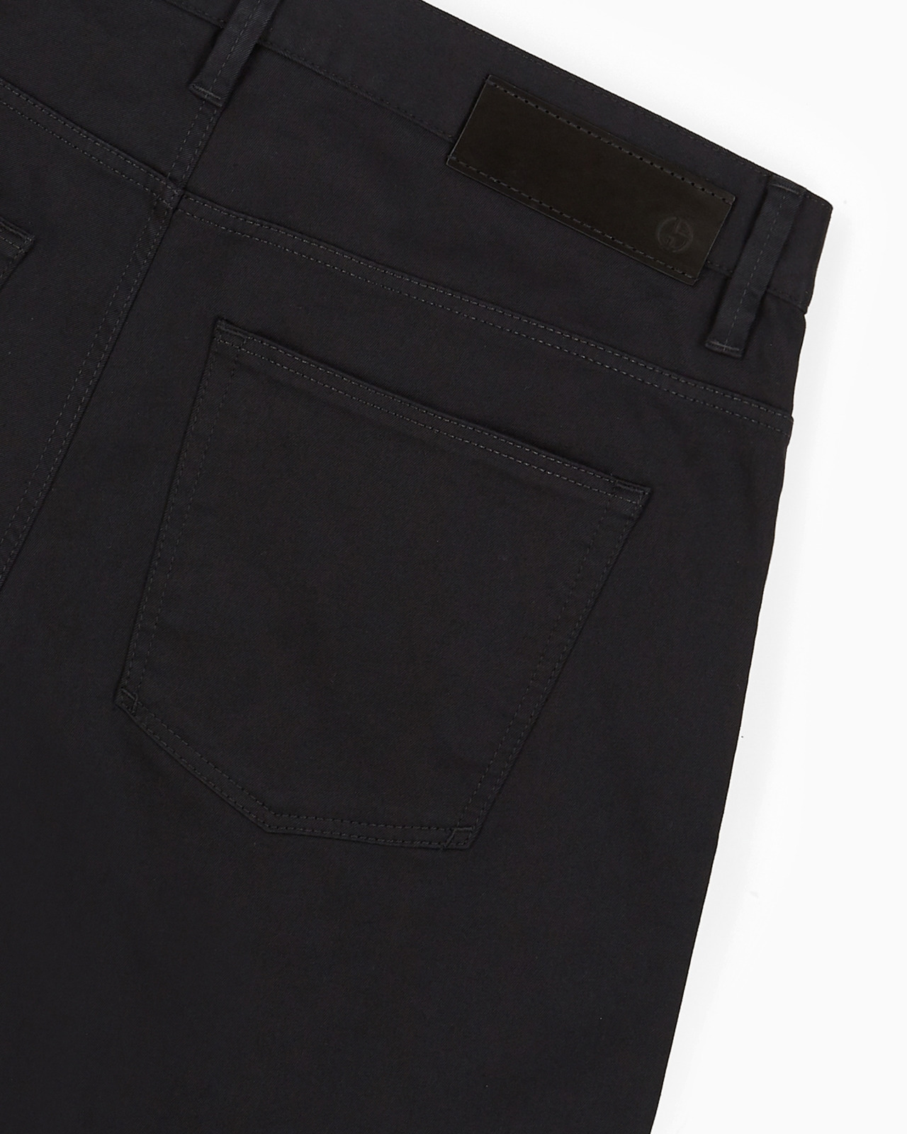 Regular-fit, five-pocket trousers in stretch cotton - 6
