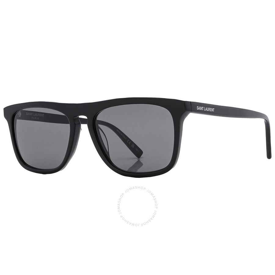 Saint Laurent Black Browline Men's Sunglasses SL 586 001 56 - 3