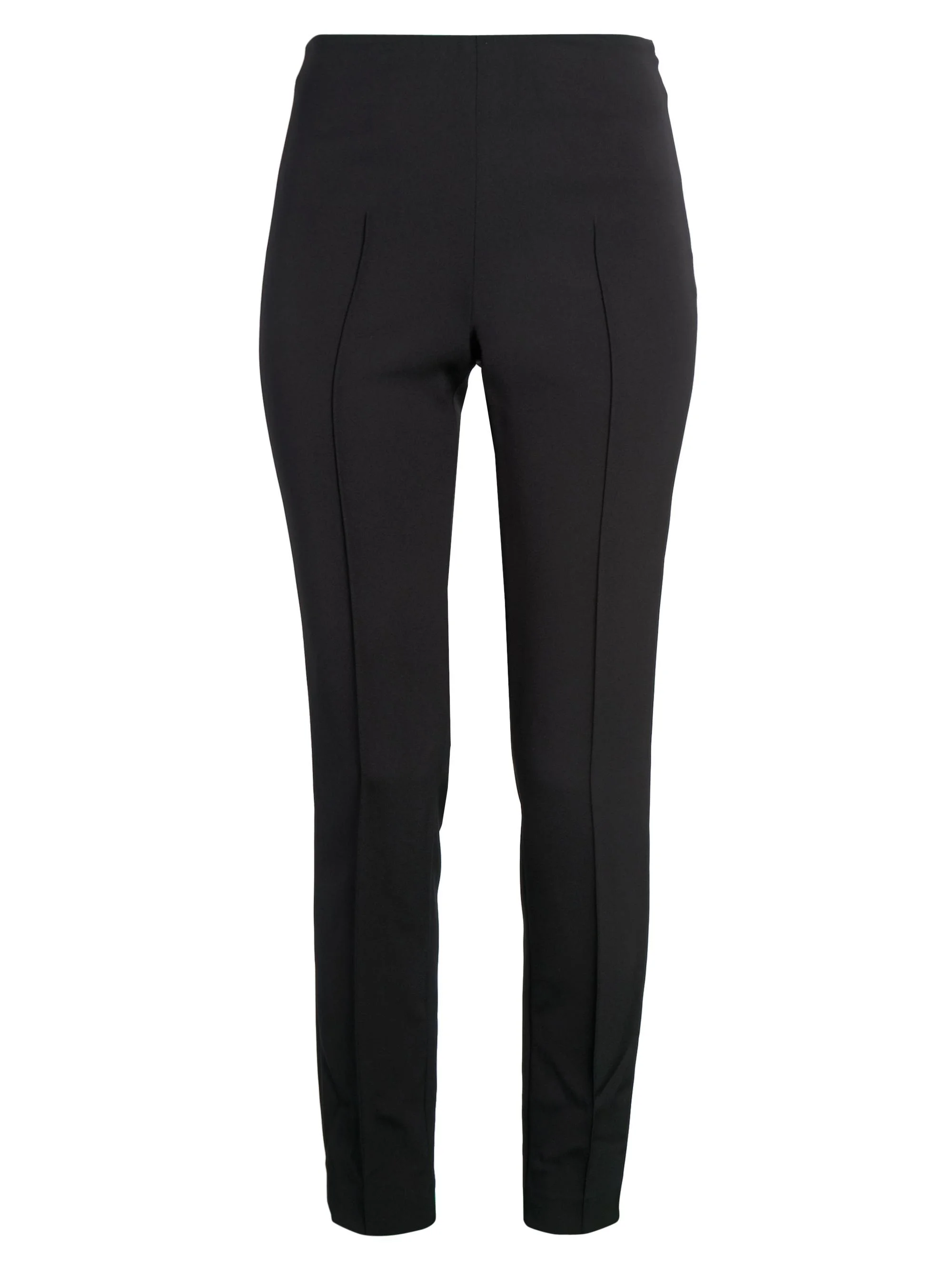 Women's Melissa Stretch-Silk Pants - Black - 1