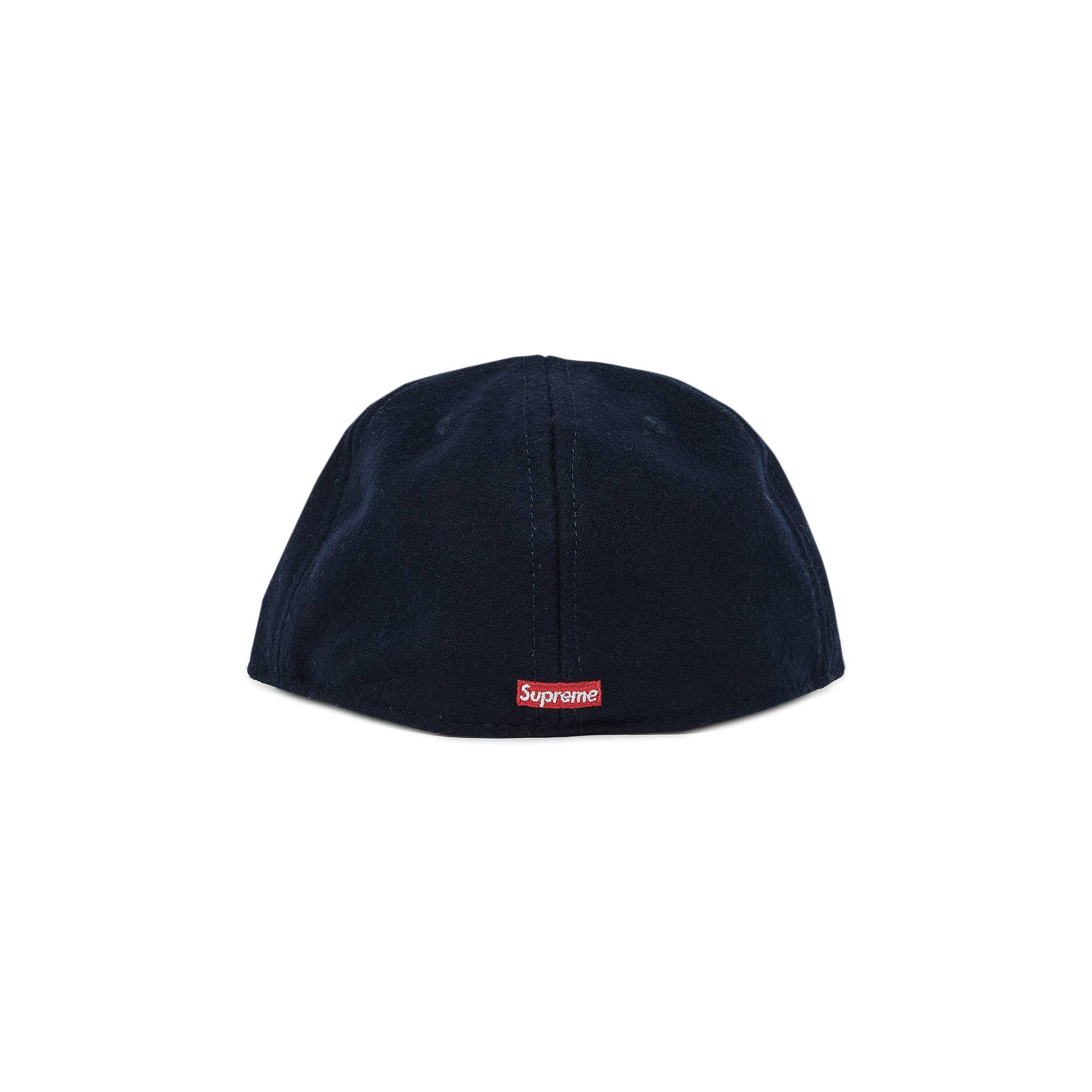 Supreme x Ebbets S Logo Fitted 6-Panel 'Navy' - 4