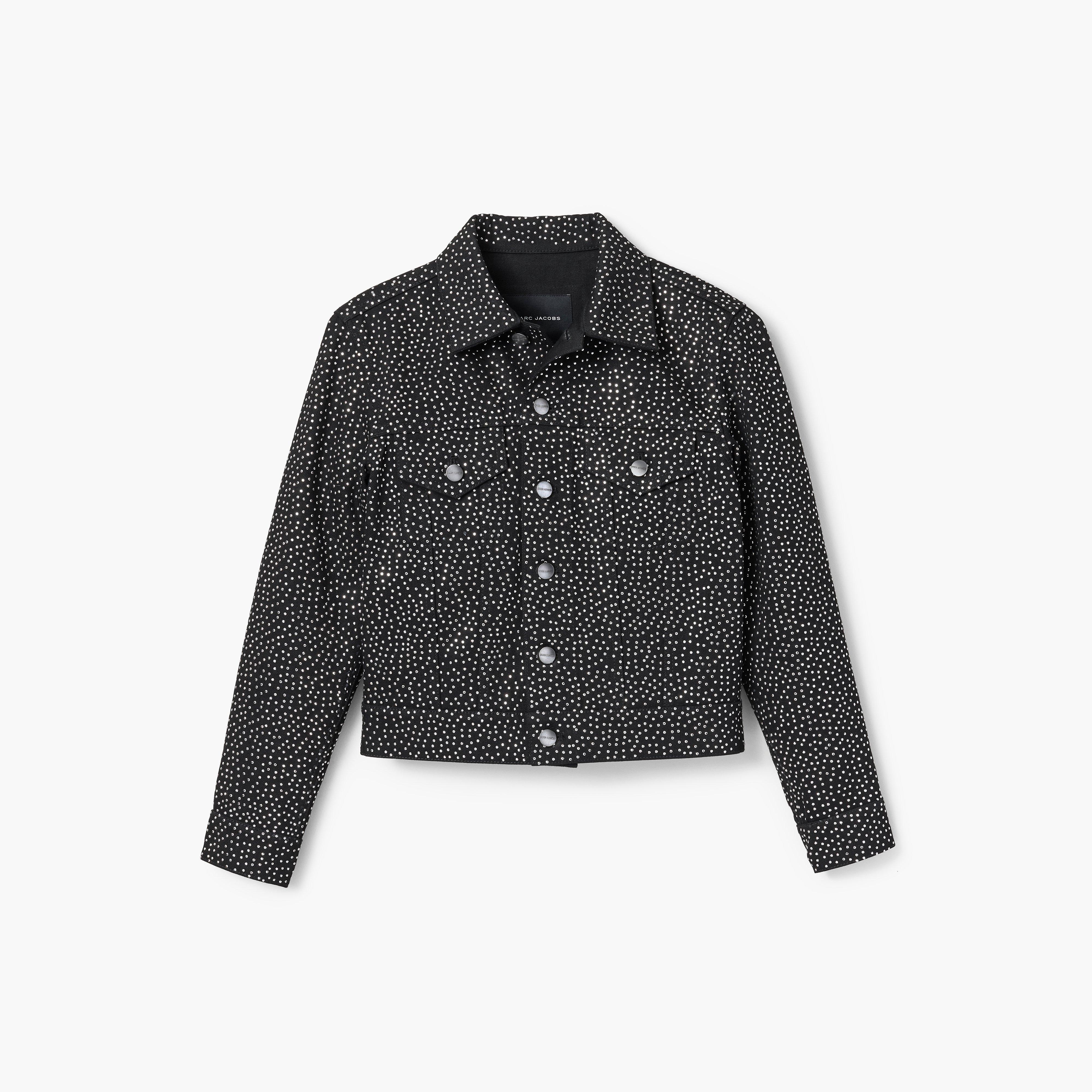 THE GLAM STUDS SHRUNKEN TRUCKER - 2