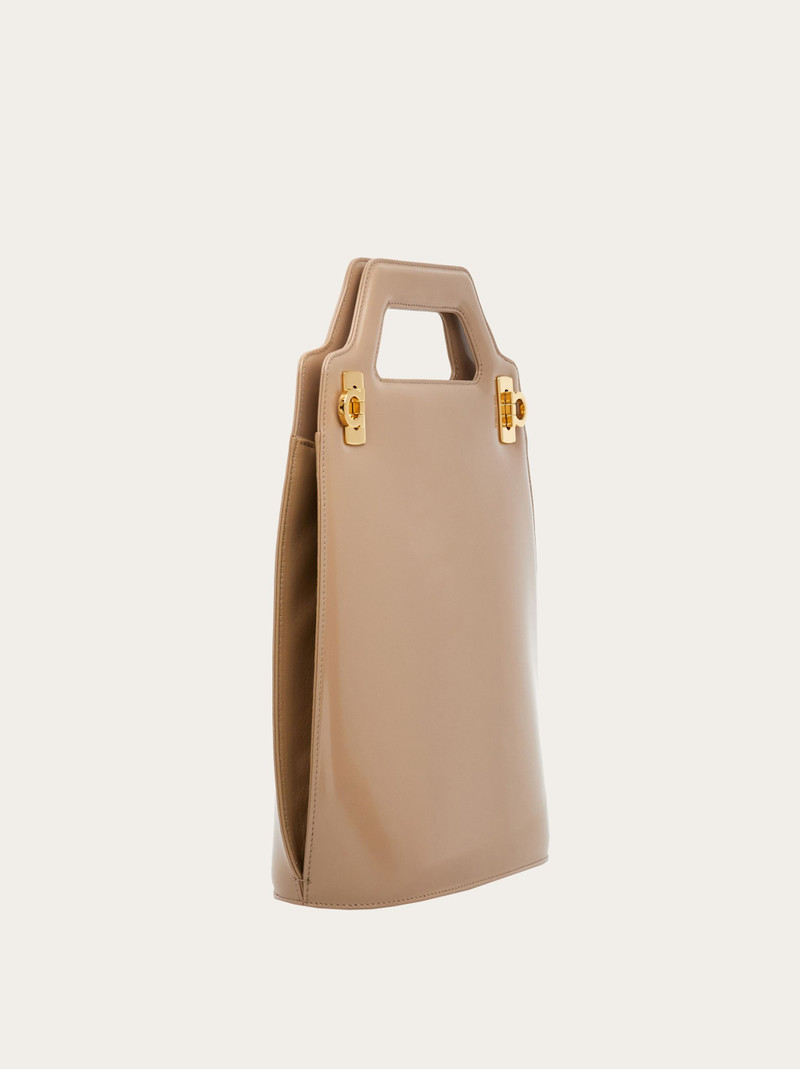 FERRAGAMO Wanda North-South top handle outlook