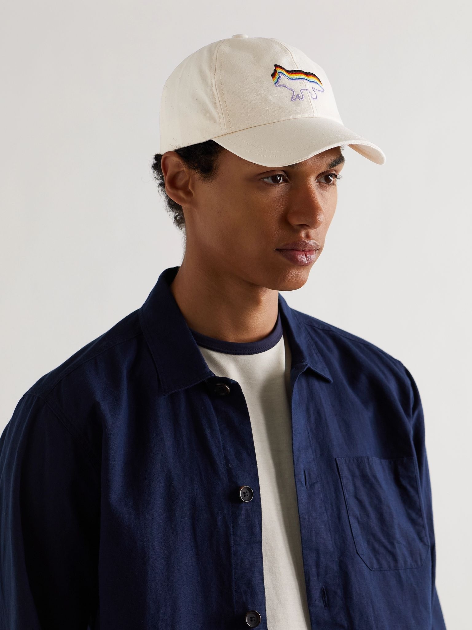 Logo-Embroidered Cotton Baseball Cap - 2