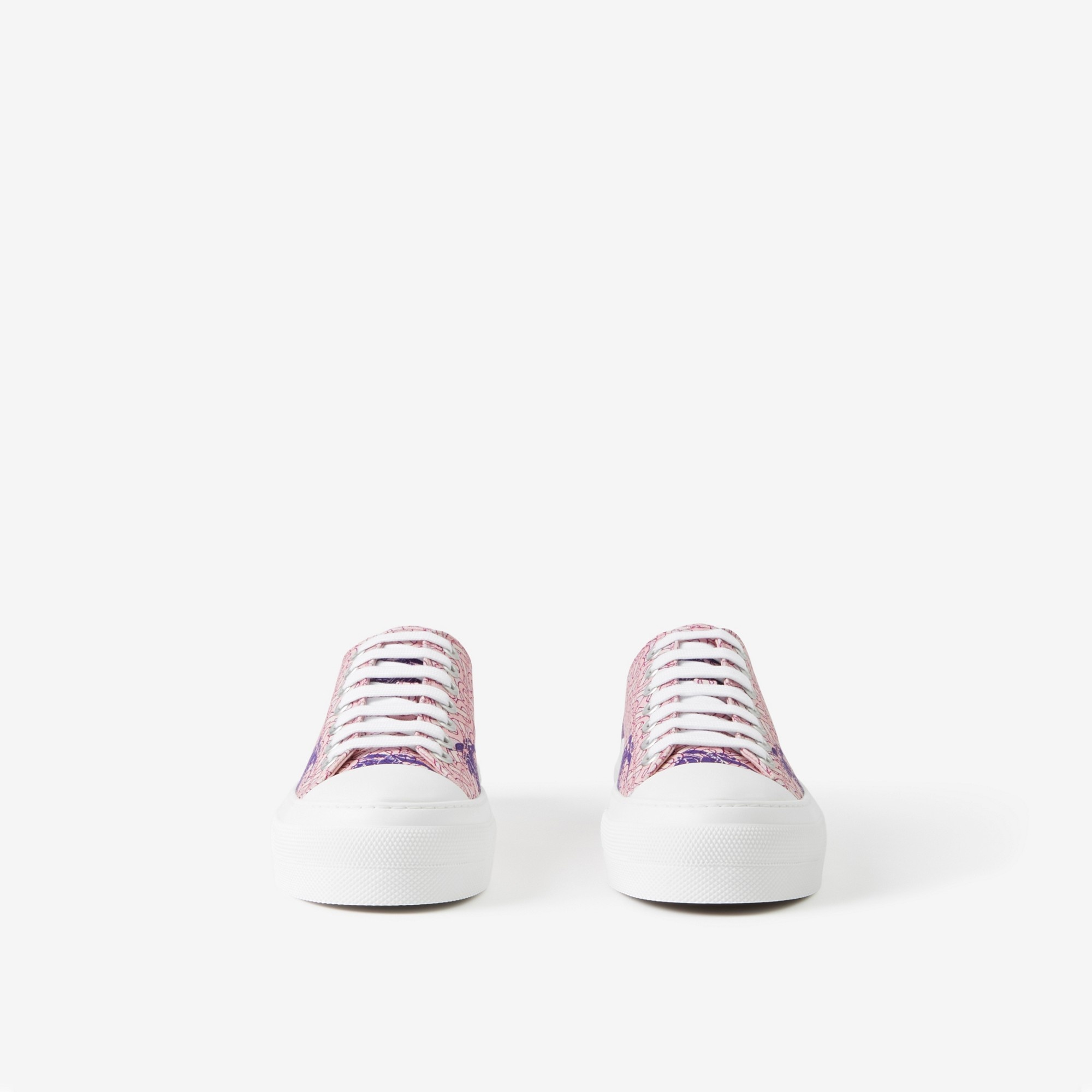 EKD Monogram Cotton Sneakers - 2