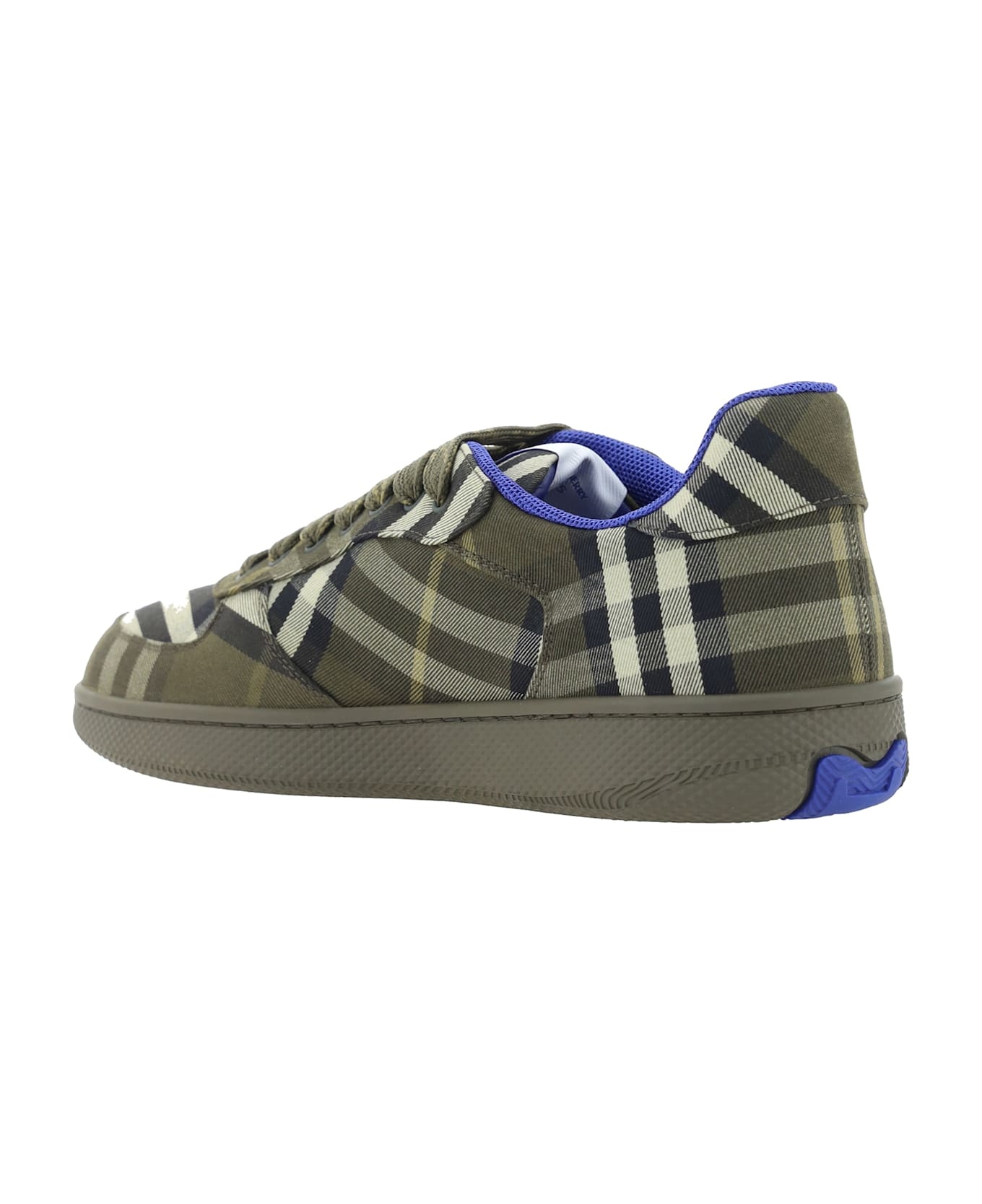 Checked Terrace Lace-up Sneakers - 3