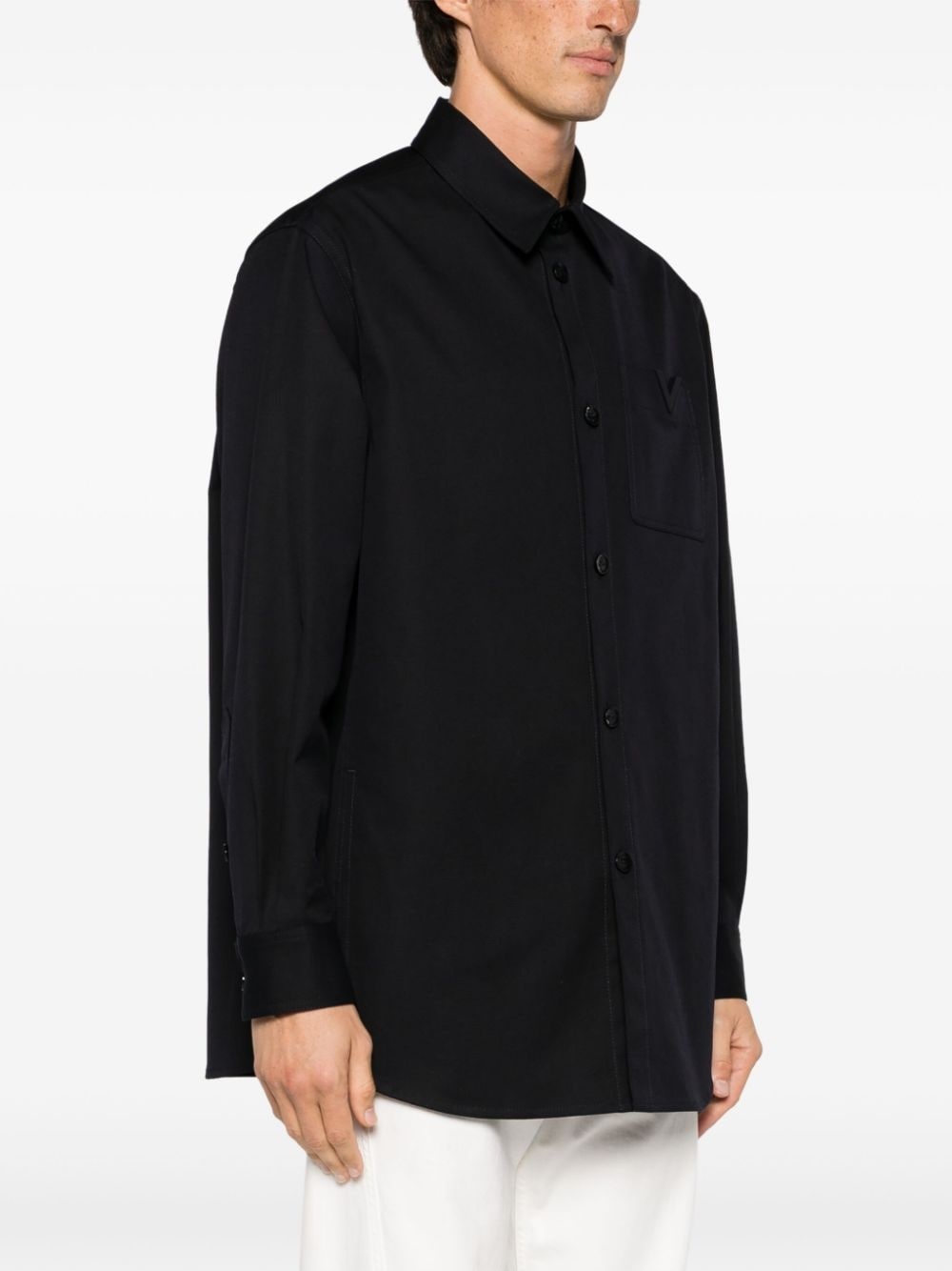 VLogo canvas shirt - 3