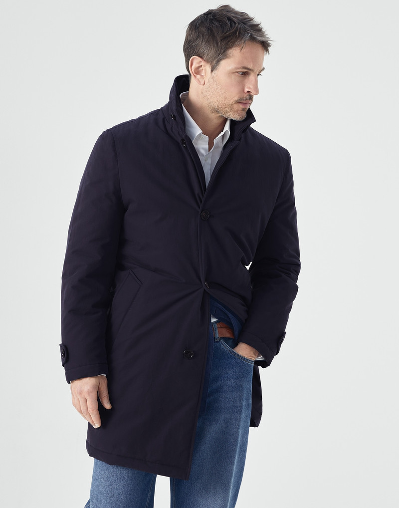Water-resistant techno cotton outerwear jacket with Thermore® padding - 1