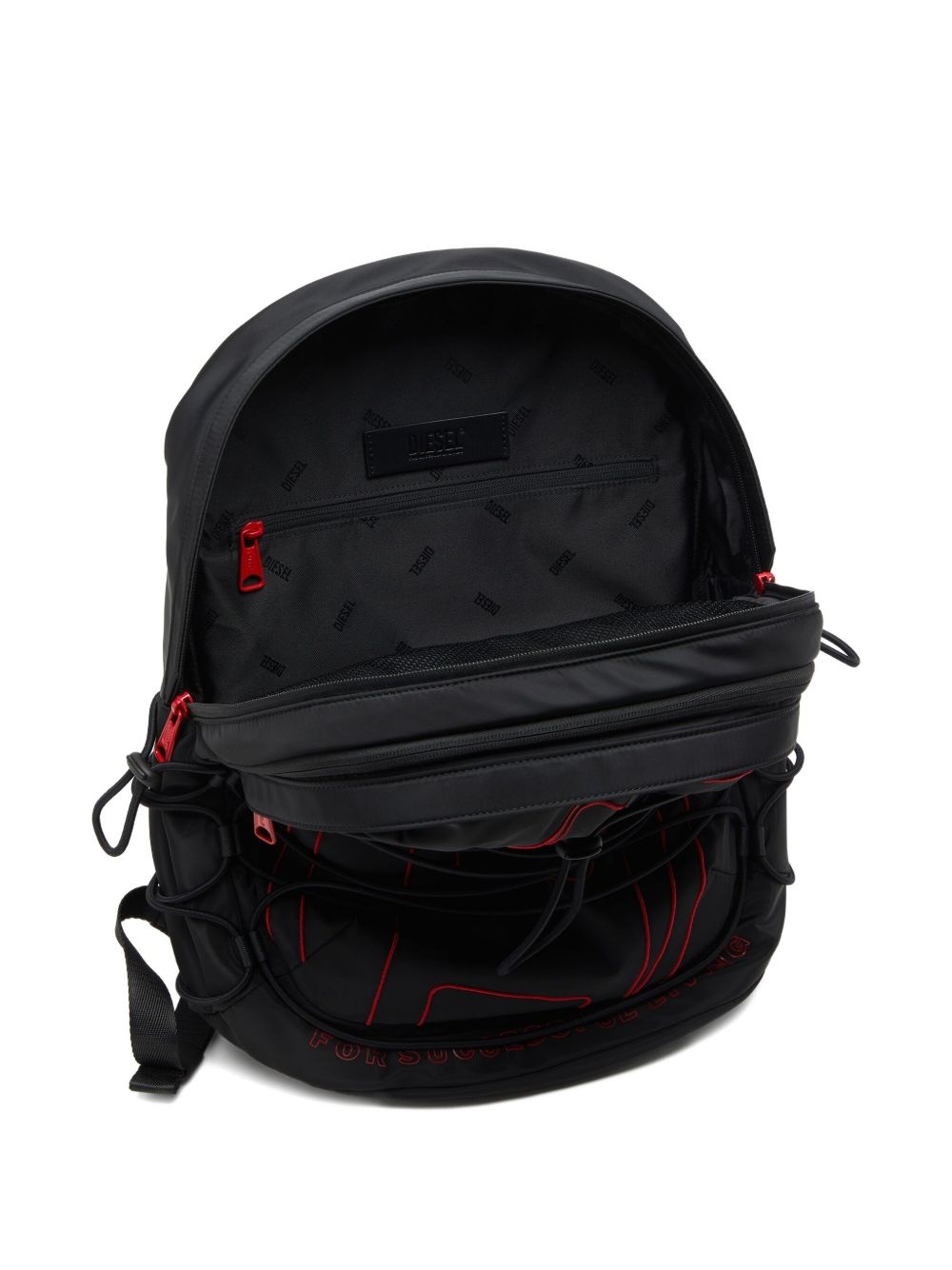 Tech-D drawstring-detail backpack - 3