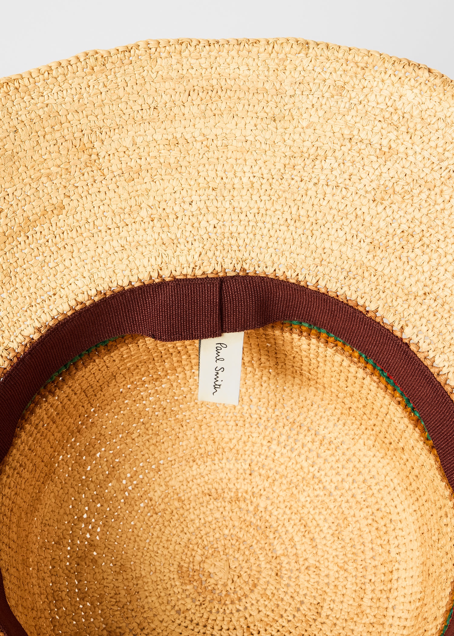 Straw 'Signature Stripe' Sun Hat - 2