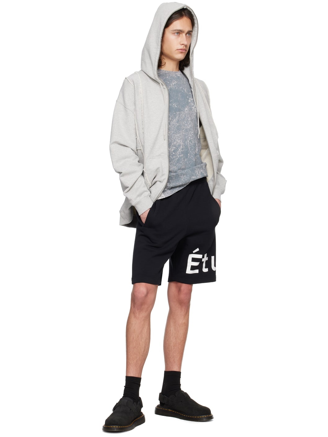 Black Tempera 'Études' Shorts - 4