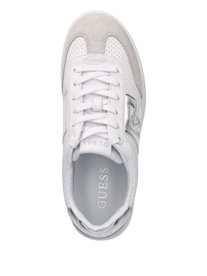 perforated logo sneakers 3