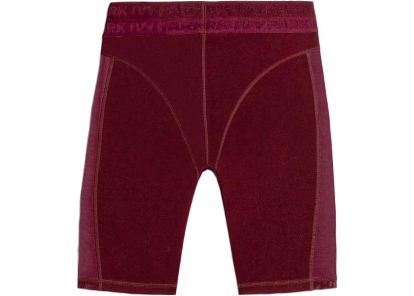 adidas Ivy Park Cycling Shorts Maroon/Amazon Red - 2
