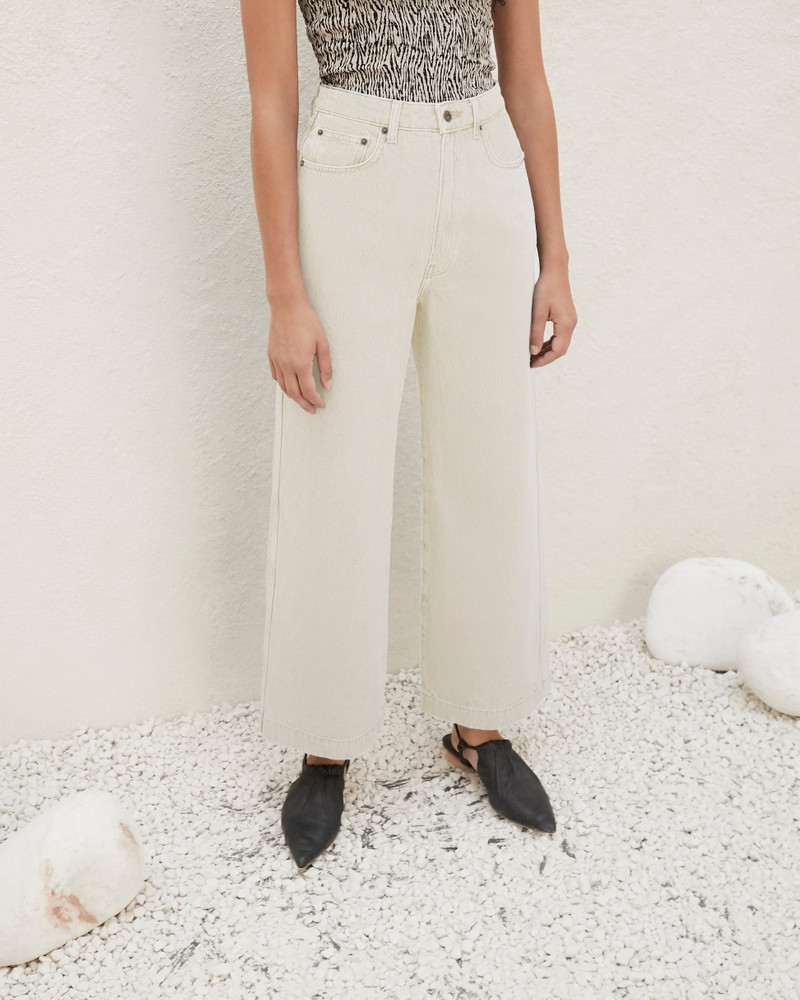 Nanushka Wide Leg Jeans outlook