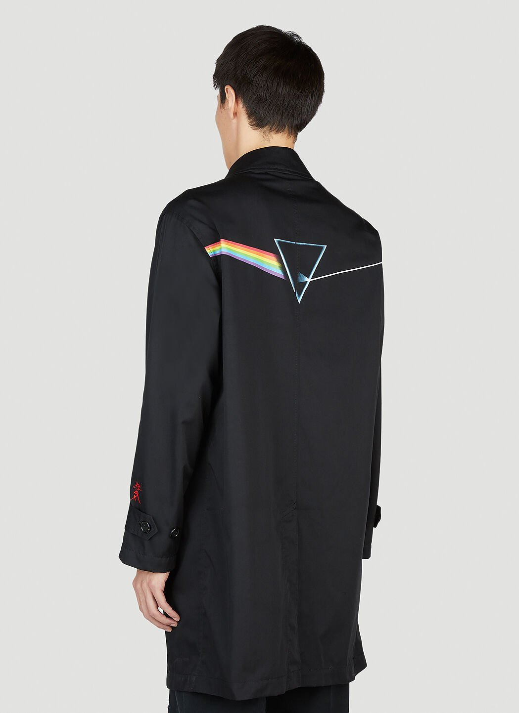 Graphic Print Coat - 4