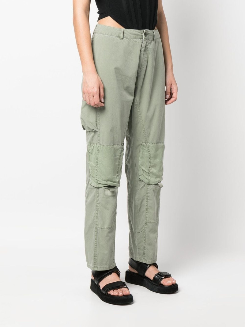 mid-rise straight-leg work trousers 3