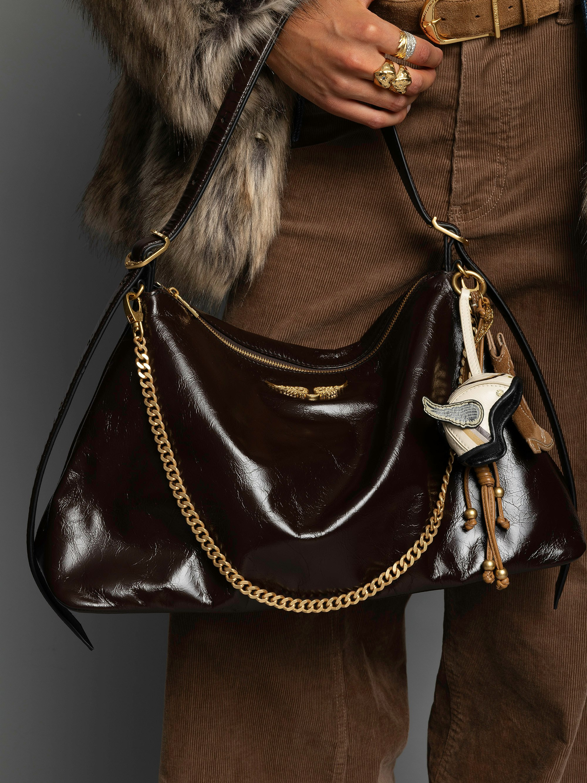 Jim Vintage Patent Bag - 6