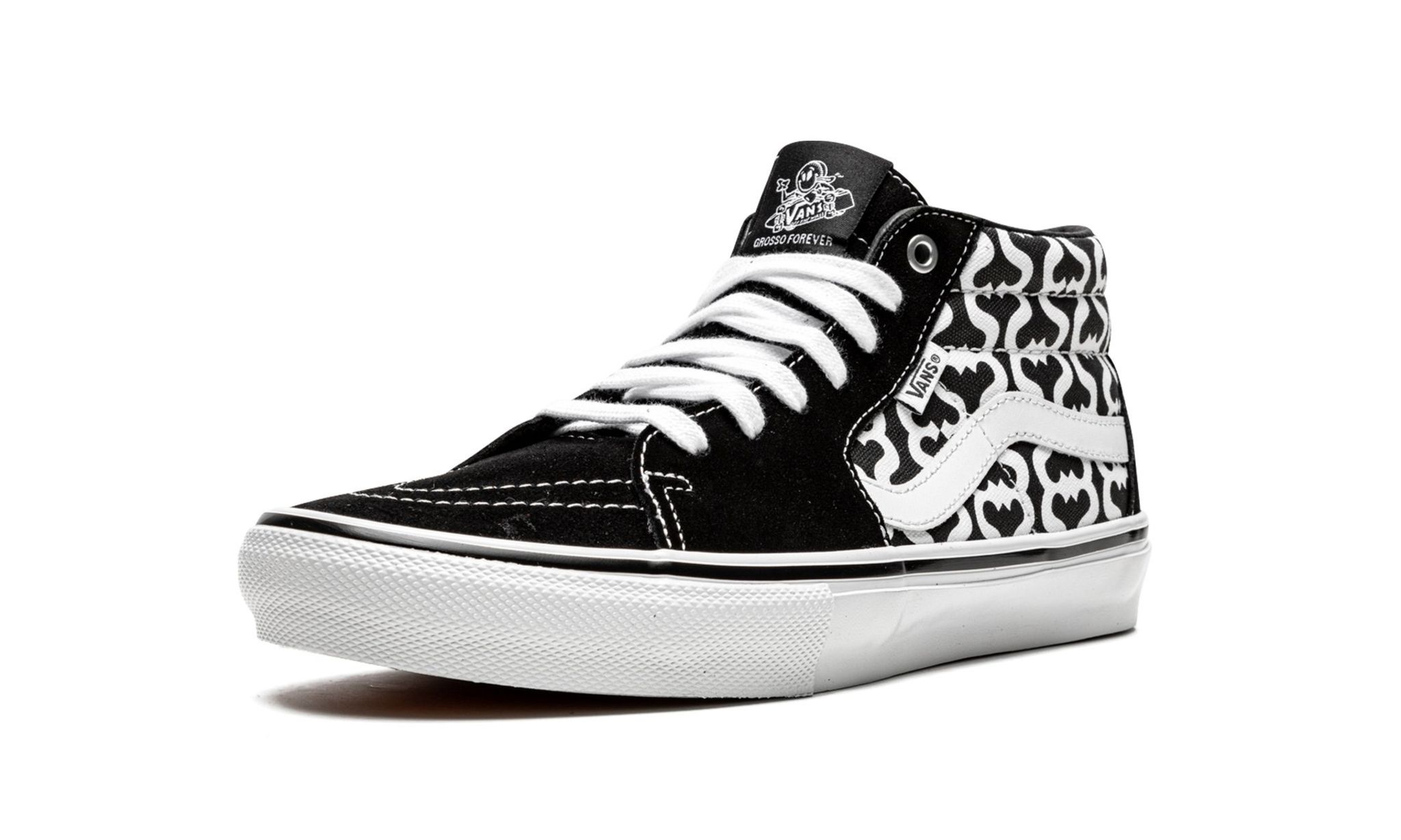 Skate Grosso Mid "Supreme - Monogram S - Black" - 4