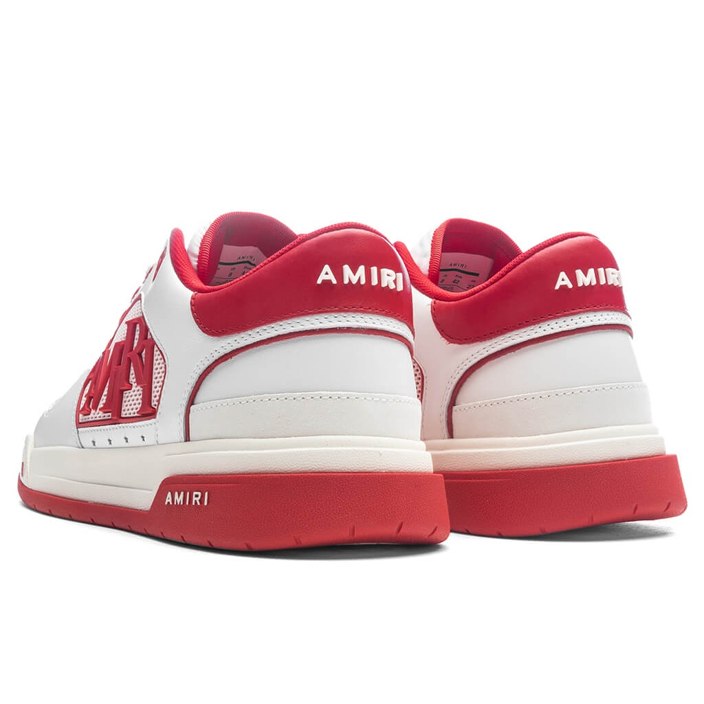 CLASSIC LOW - WHITE/RED - 3