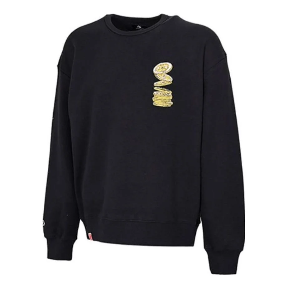 Converse YOTR Graphic Crew 'Black' 10025505-A03 - 1