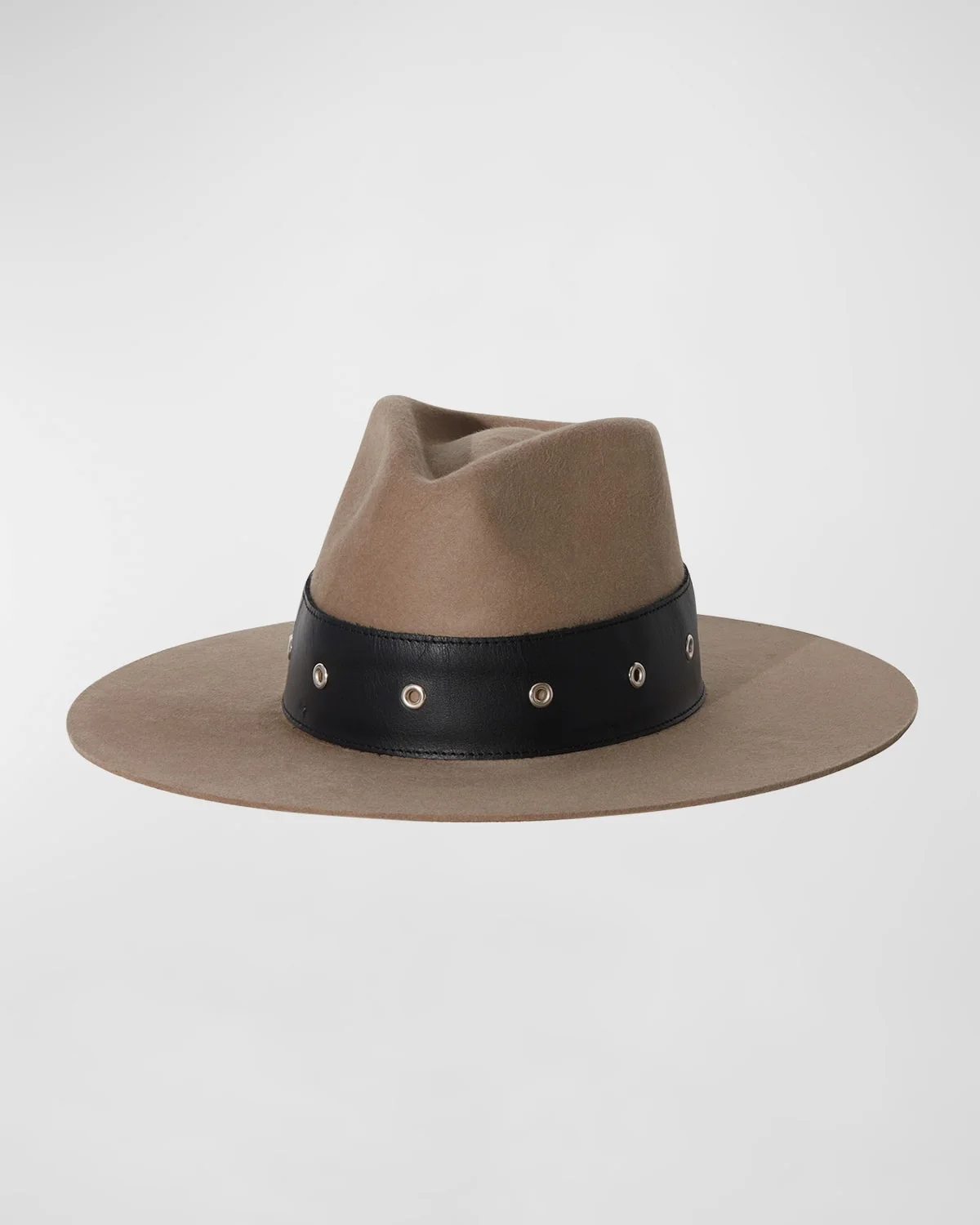 Bennett Structured Wool Fedora - 1
