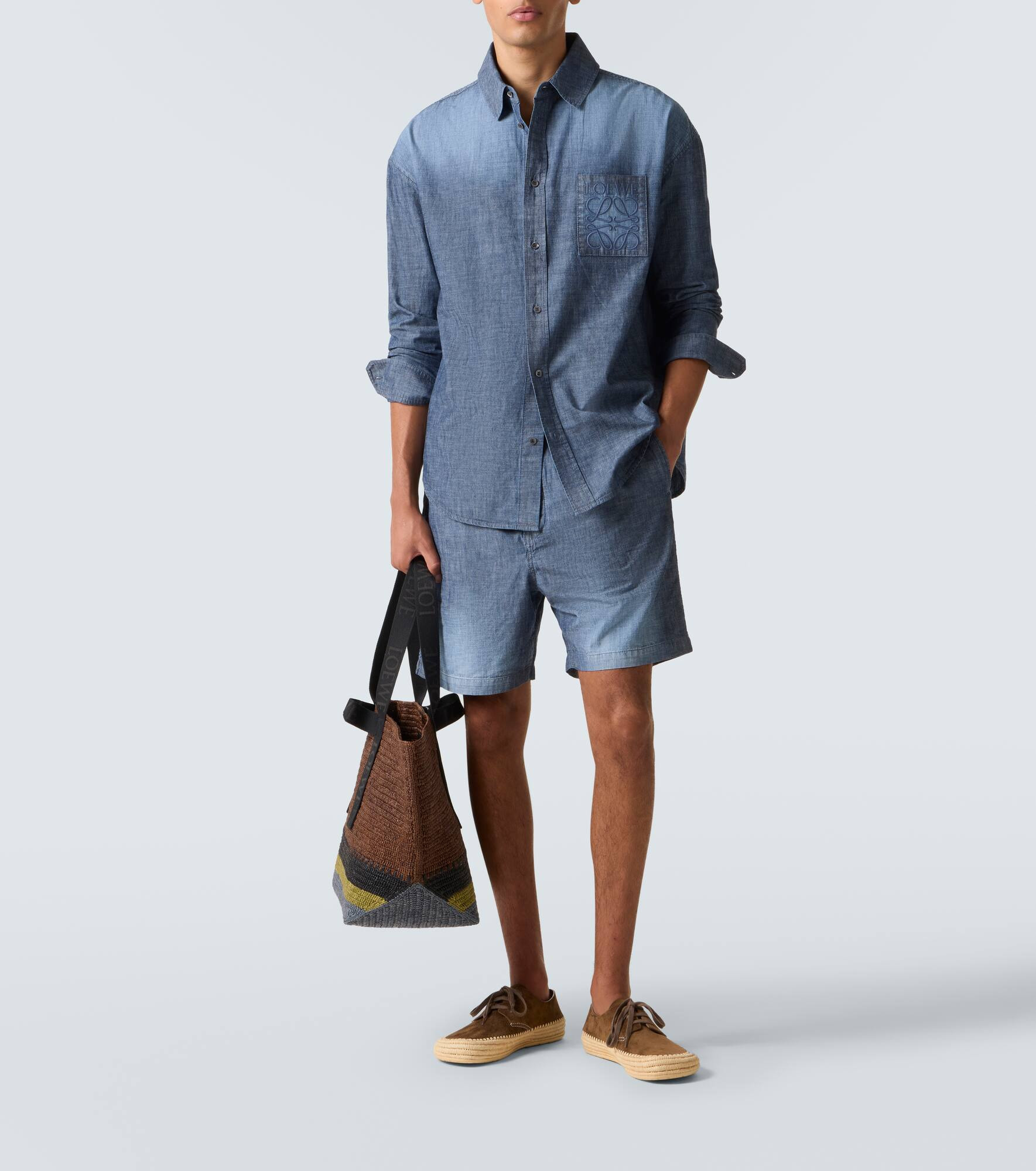 Anagram cotton poplin shirt - 2