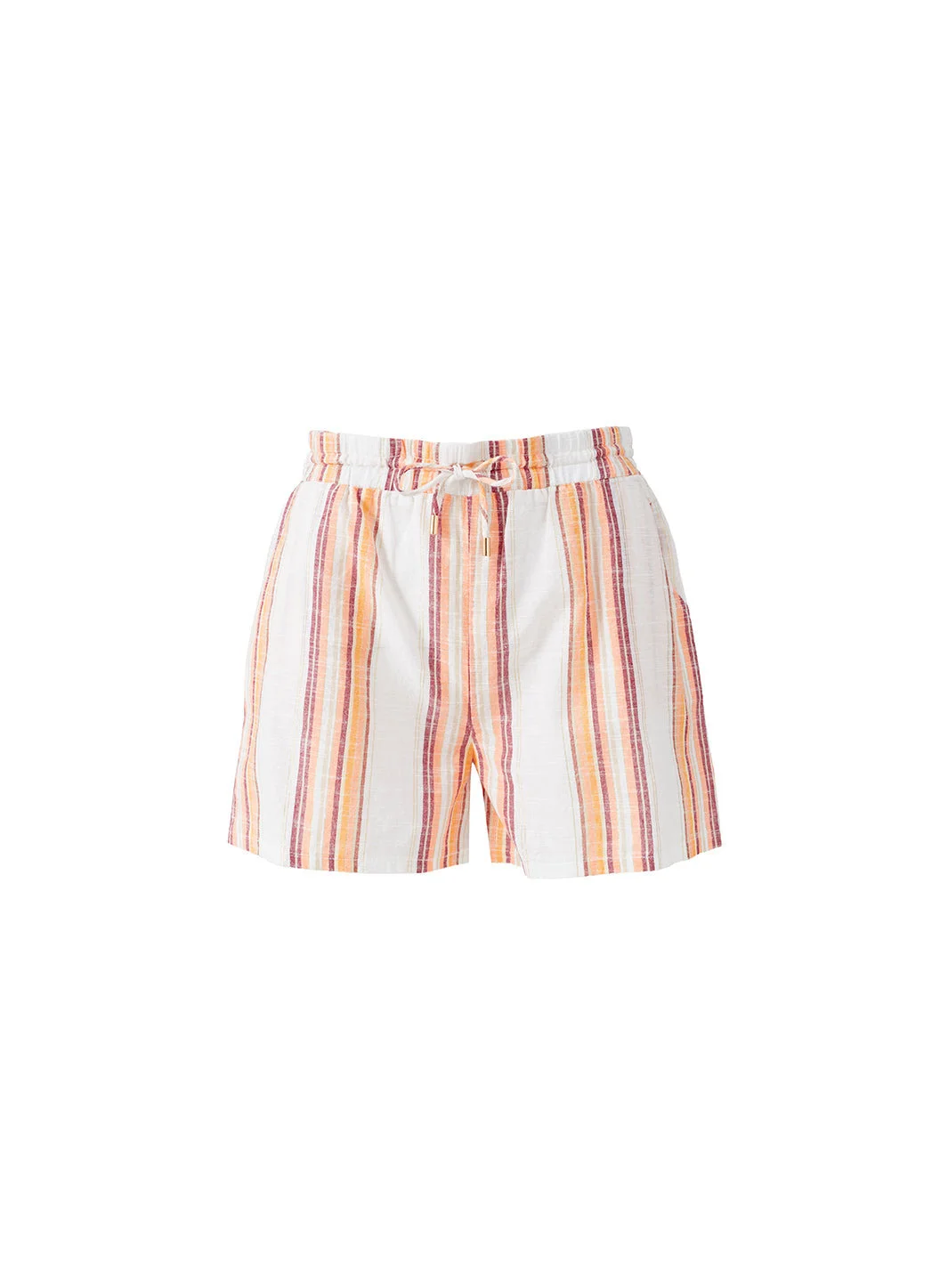 DELFINA SUNSET STRIPE SHORTS - 1
