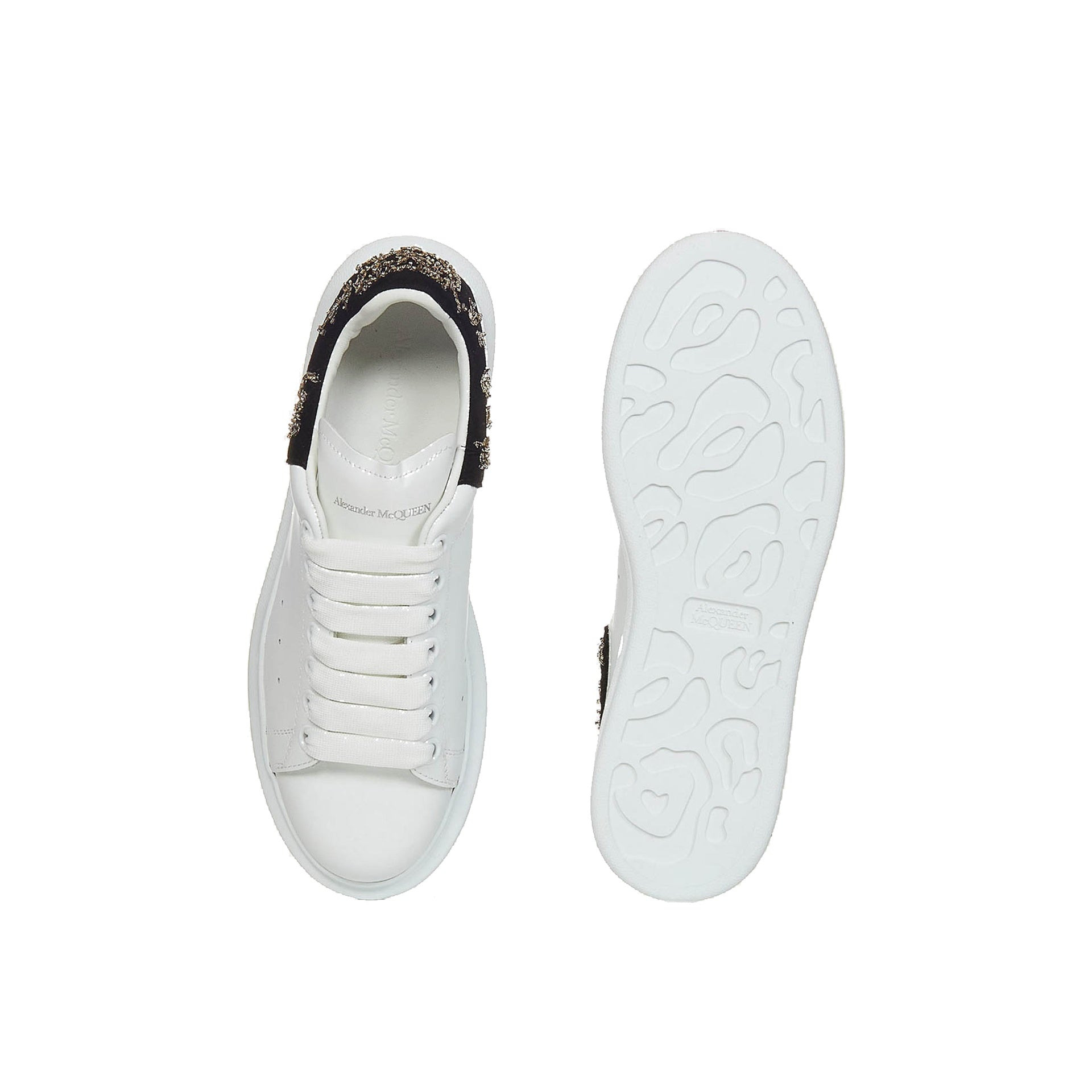 Alexander Mcqueen Oversized Leather Sneakers Men - 4