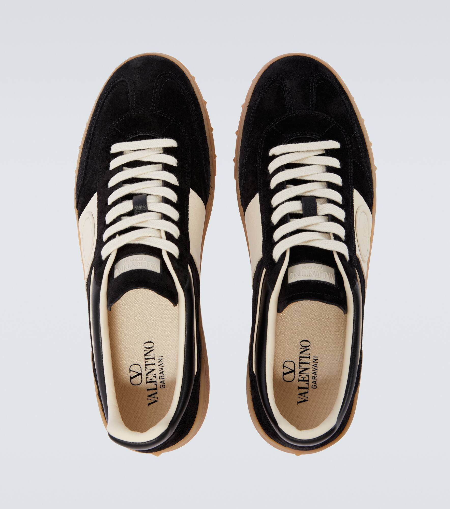 Upvillage suede and leather sneakers - 4