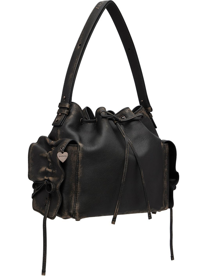 Acne Studios Brown Multipocket Bucket Bag outlook