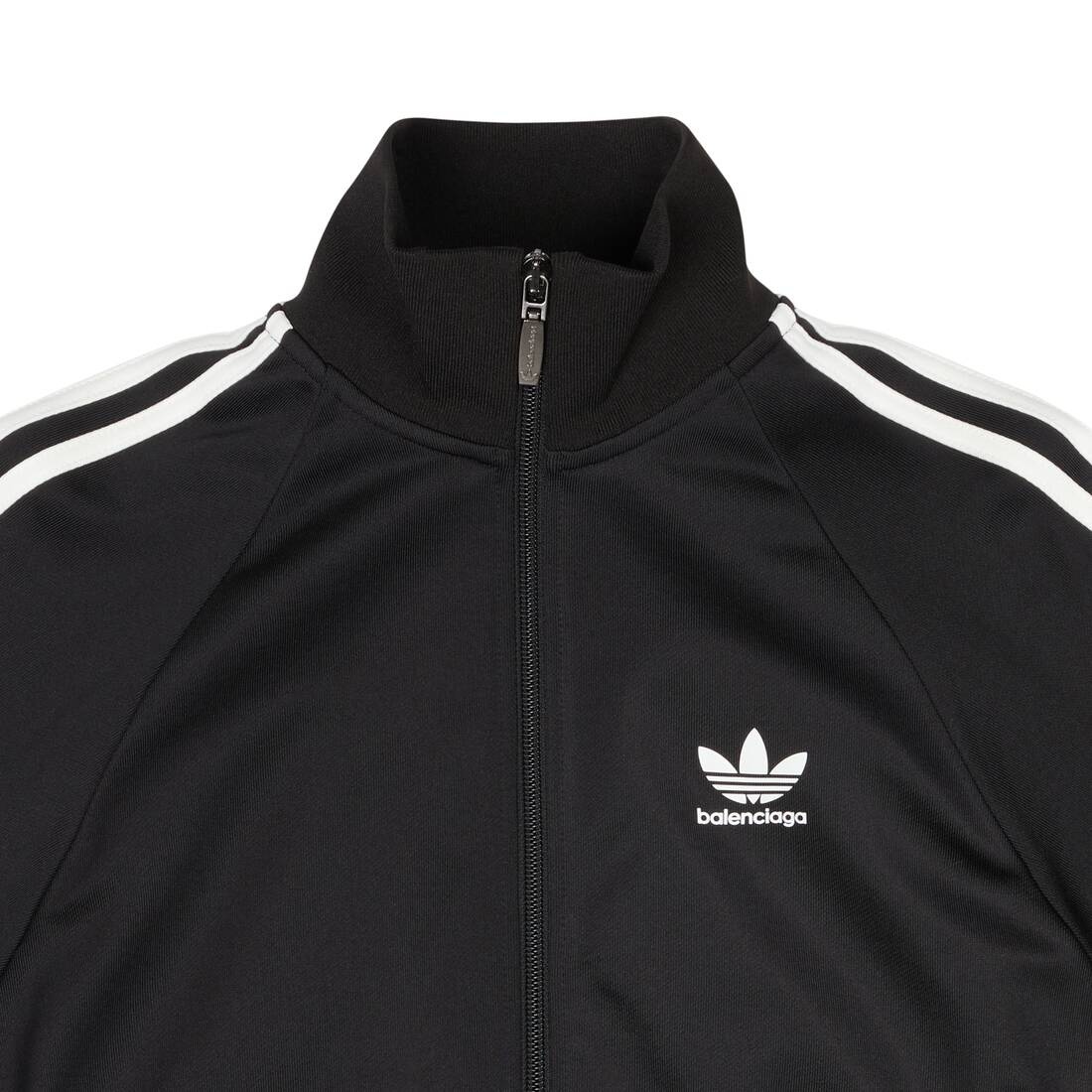 Women's Balenciaga / Adidas Fitted Zip-up Jacket in Black - 7