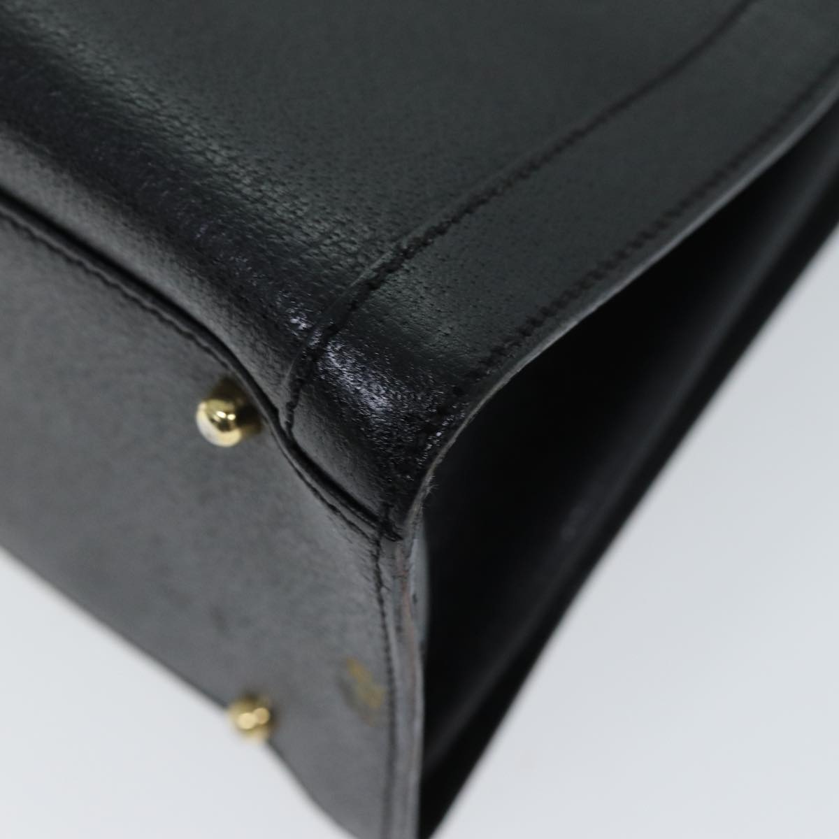 GUCCI Bamboo Hand Bag Leather Black 002 1095 002 1095 - 9