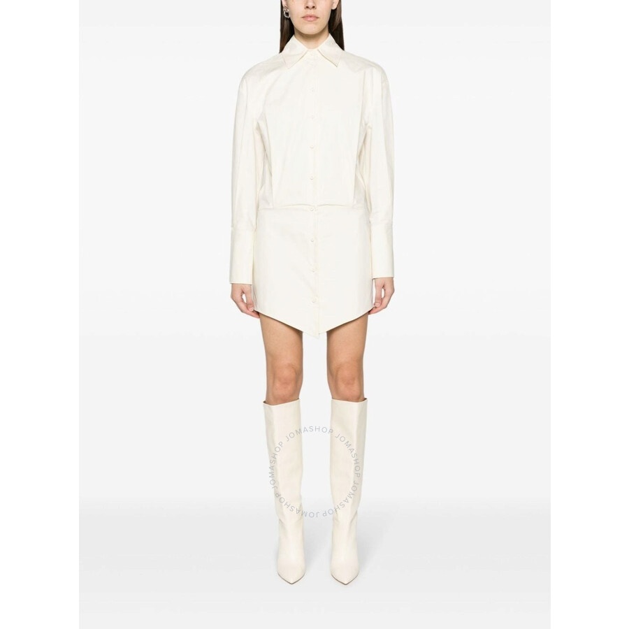 The Attico Silvye Cotton Mini Shirt Dress - 2