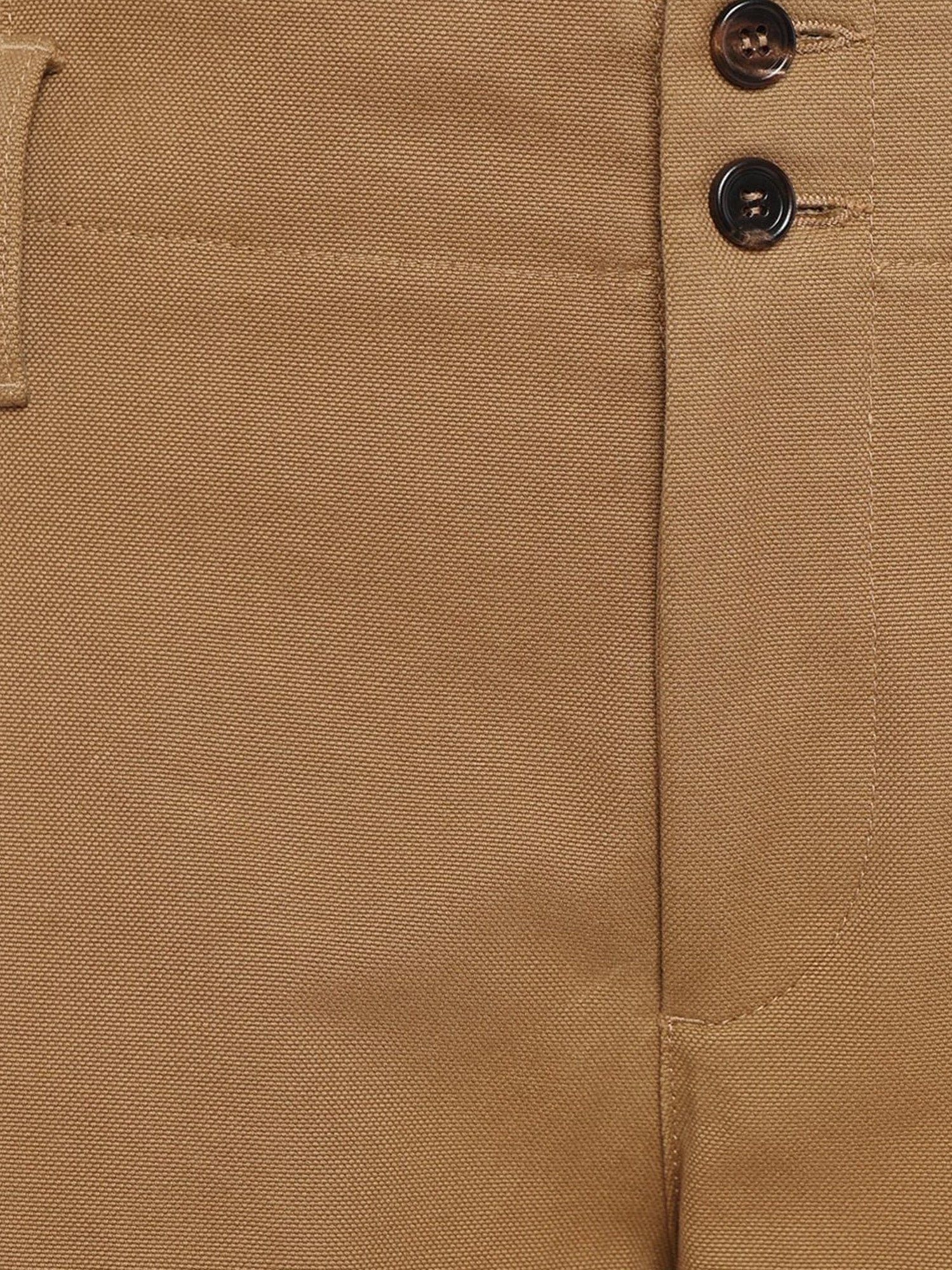 CHLOE' - Chloe' Wide Leg Canvas Trousers - 3
