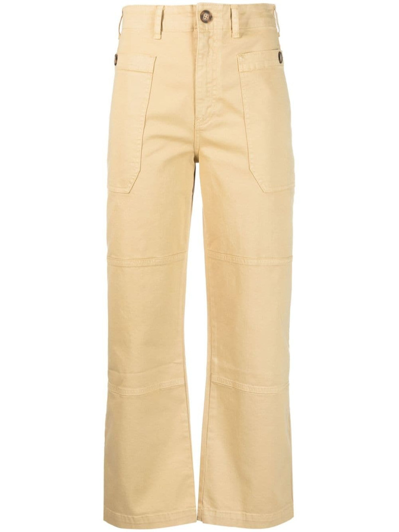 straight-leg utility trousers 1