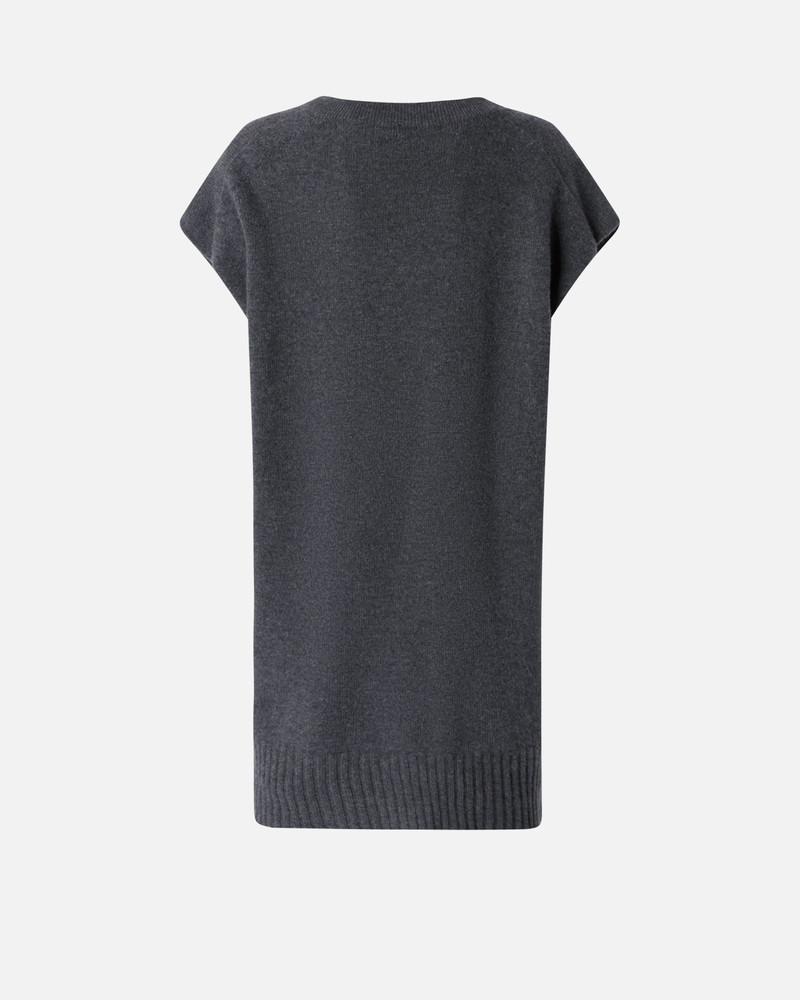 CASHMERE-BLEND KNIT WAISTCOAT 6