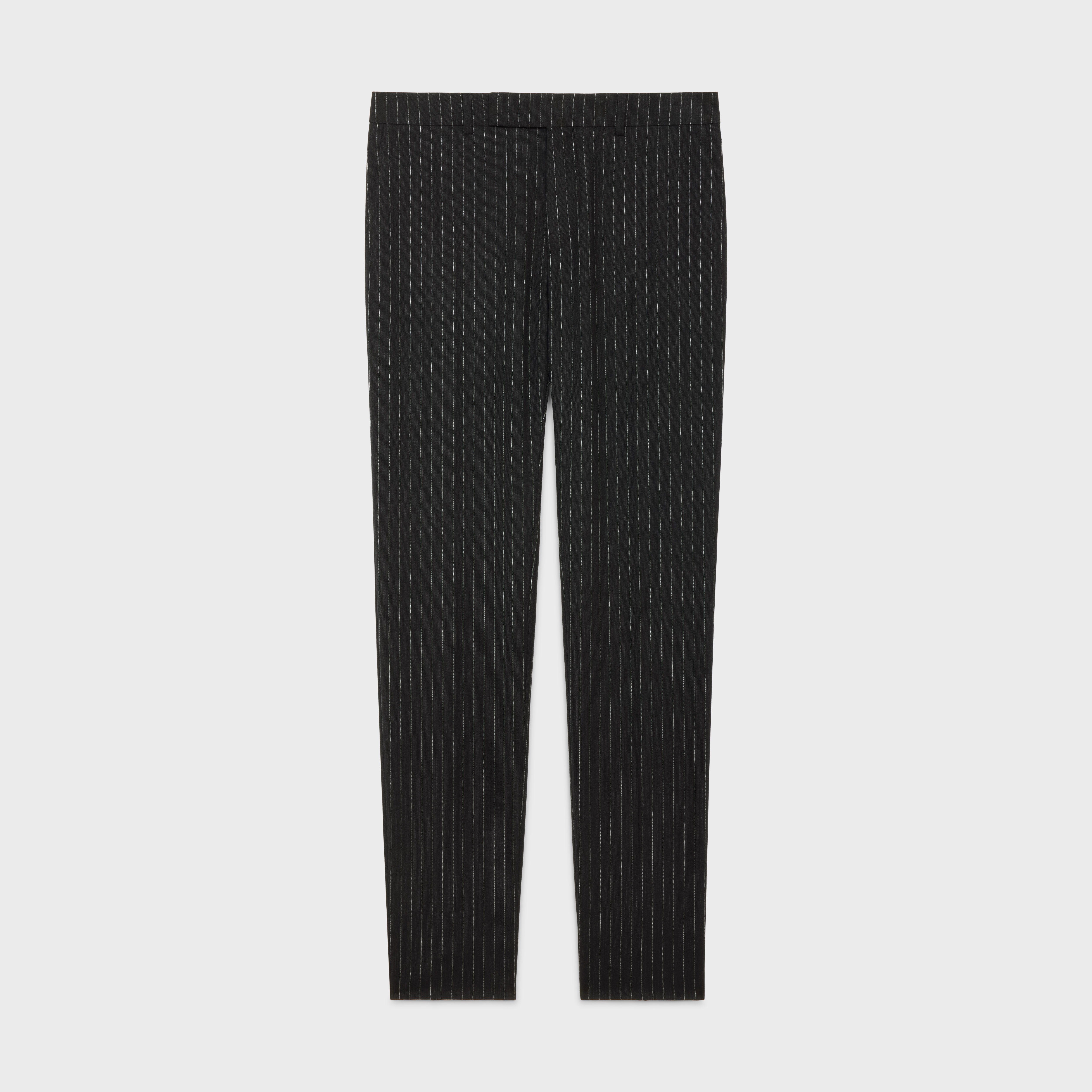 CLASSIC PANTS IN STRIPED WOOL - 1