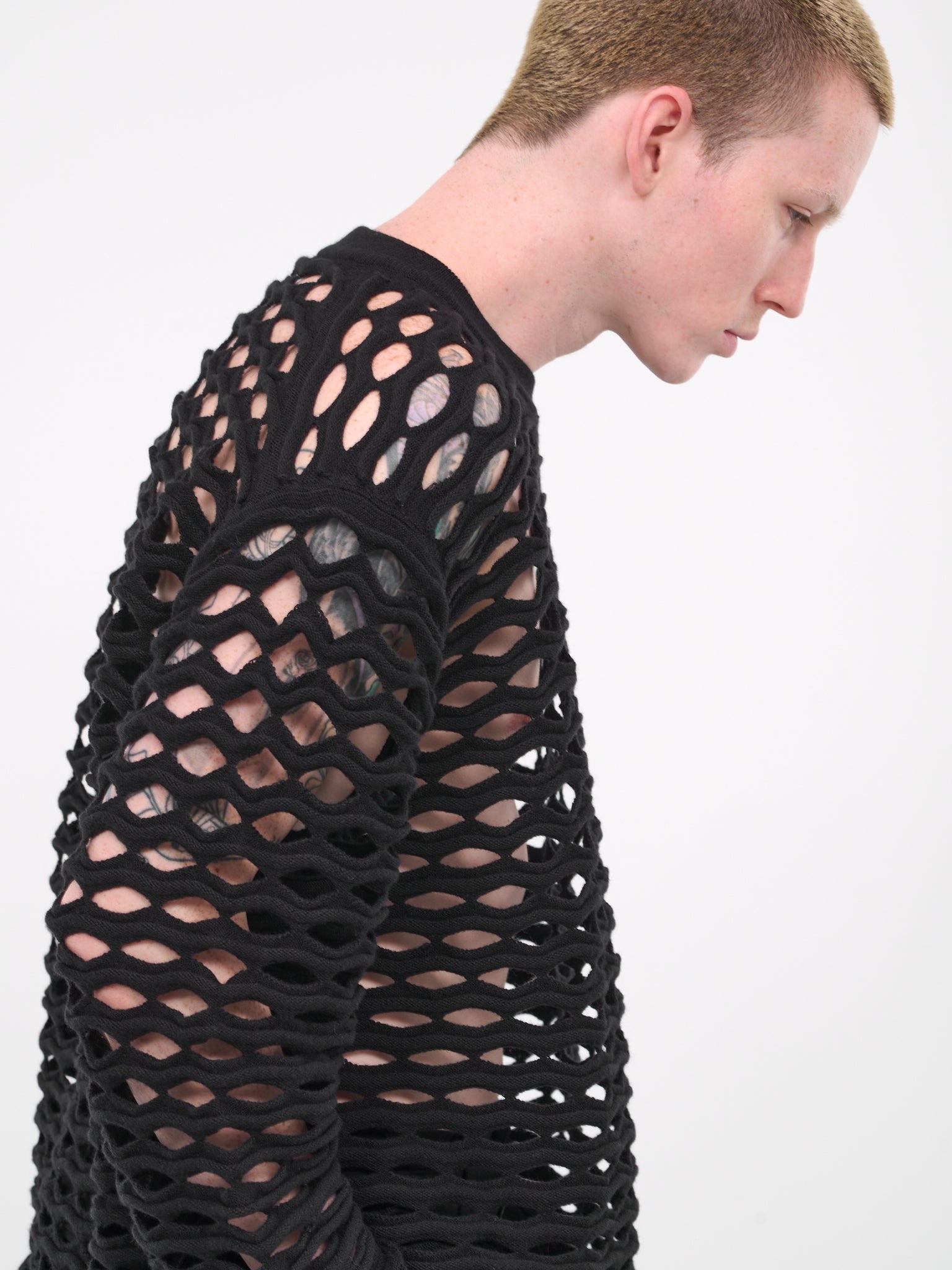 Cut-out Oversized Crewneck - 5