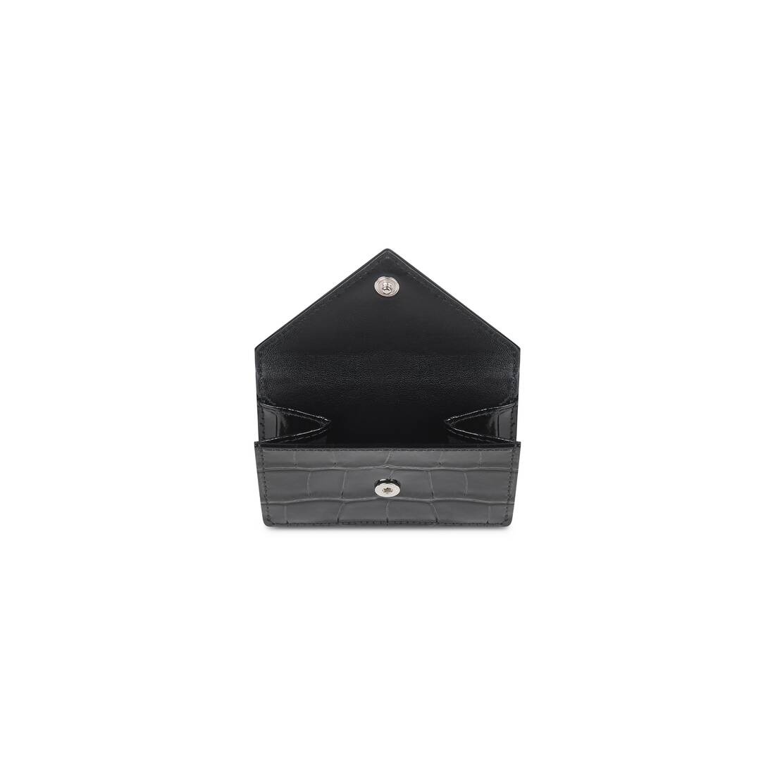 Papier Mini Wallet in Black - 2
