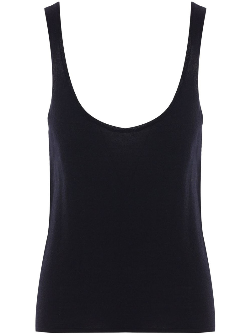 scoop-neck tank top 1