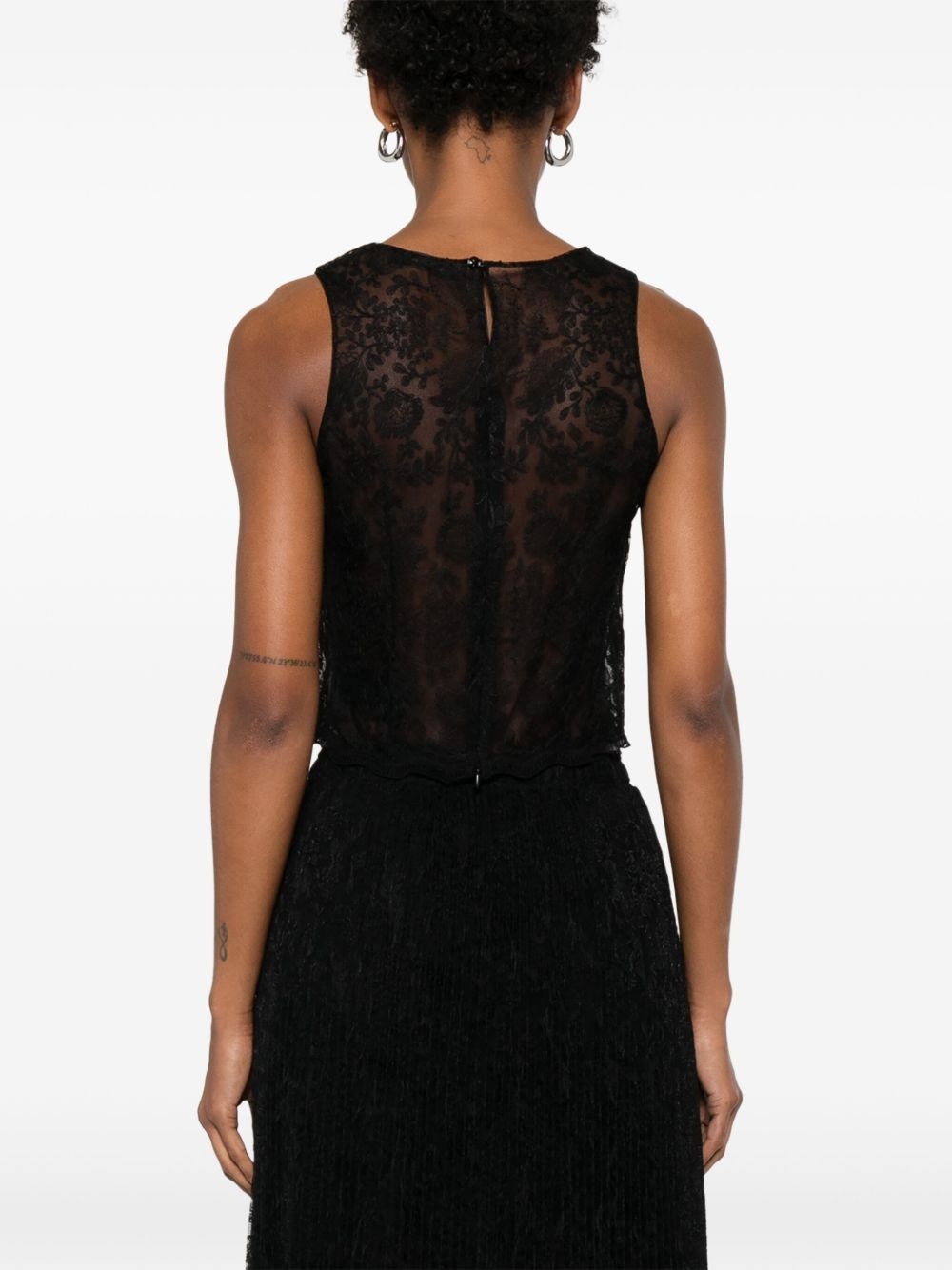 Ermanno Scervino - Ermanno Scervino Top Black - 4